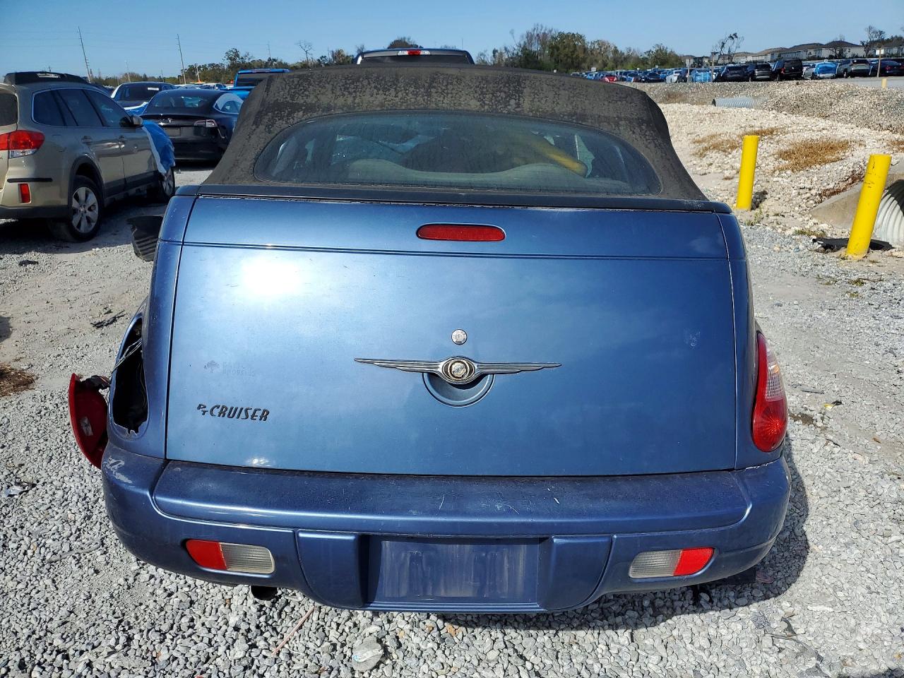 2007 Chrysler Pt Cruiser Blue vin: 3C3JY45X37T582977