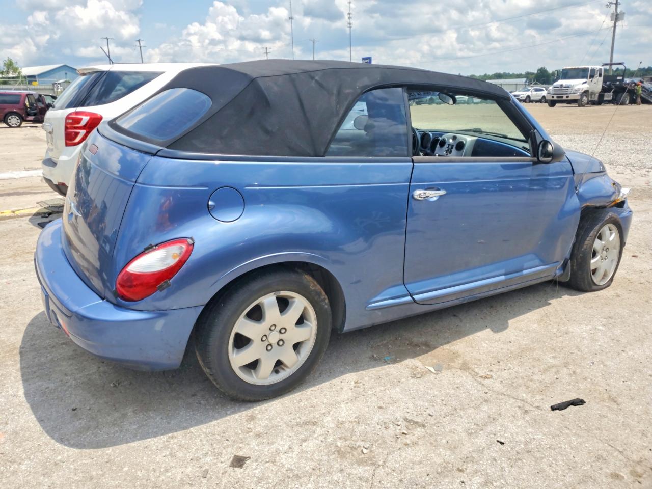 2007 Chrysler Pt Cruiser Синий vin: 3C3JY45X67T626373