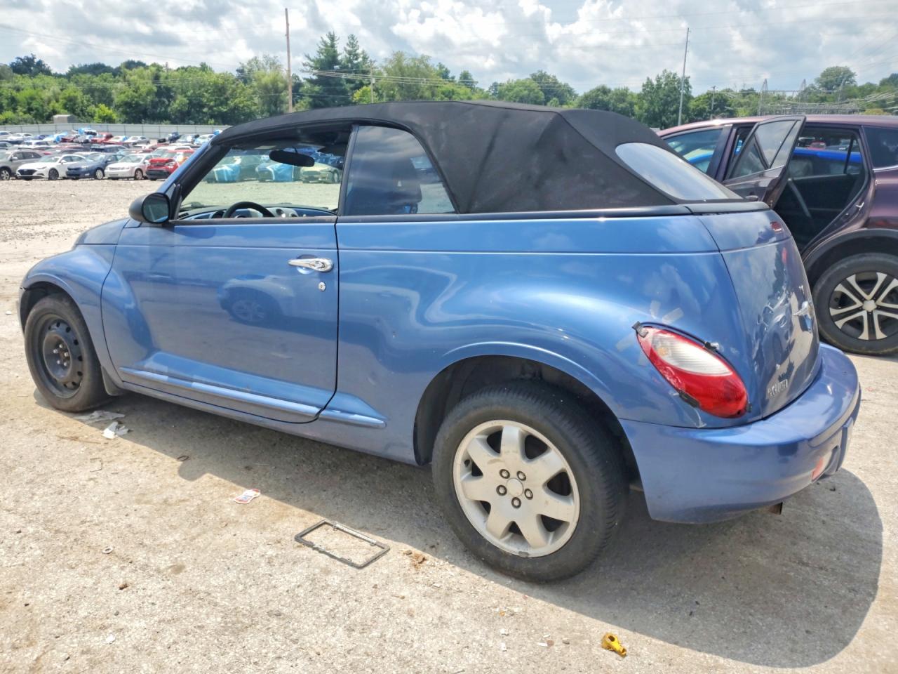 2007 Chrysler Pt Cruiser Синий vin: 3C3JY45X67T626373