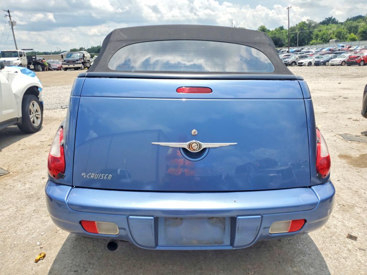 2007 Chrysler Pt Cruiser Синий vin: 3C3JY45X67T626373