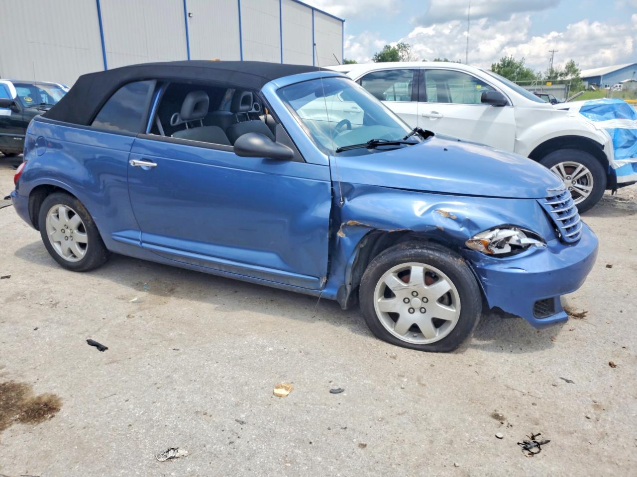 2007 Chrysler Pt Cruiser Синий vin: 3C3JY45X67T626373