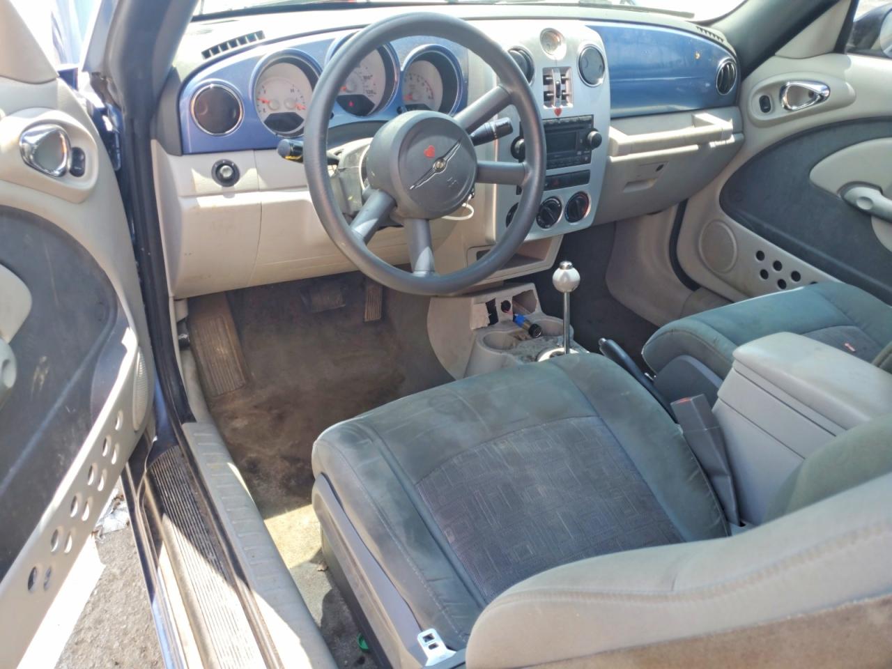 2007 Chrysler Pt Cruiser Синий vin: 3C3JY45X67T626373