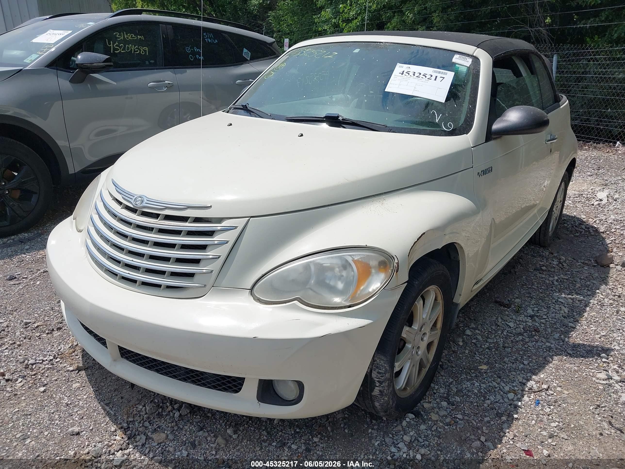 2006 Chrysler Pt Cruiser Touring Cream vin: 3C3JY55E16T374468