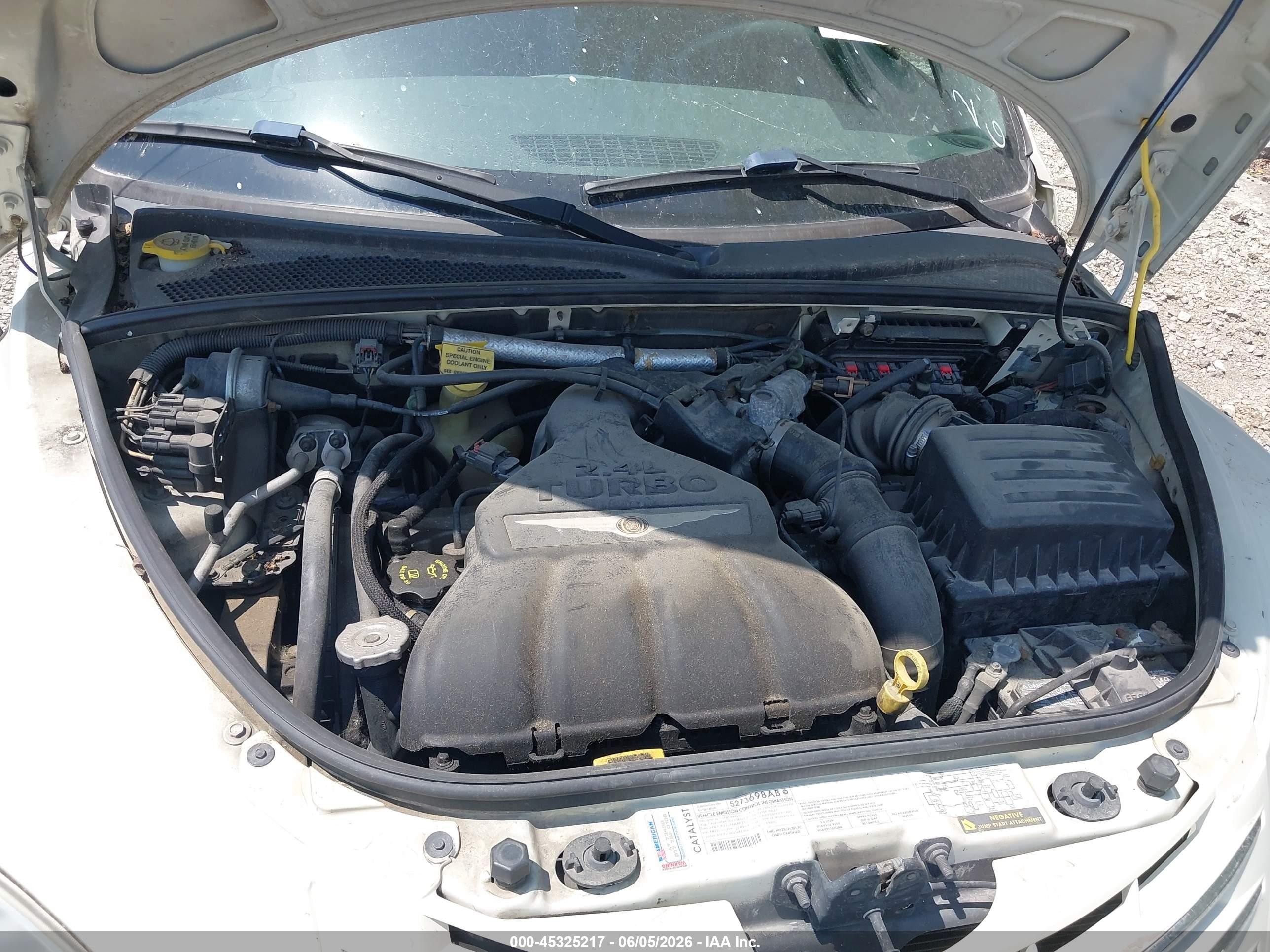 2006 Chrysler Pt Cruiser Touring Cream vin: 3C3JY55E16T374468