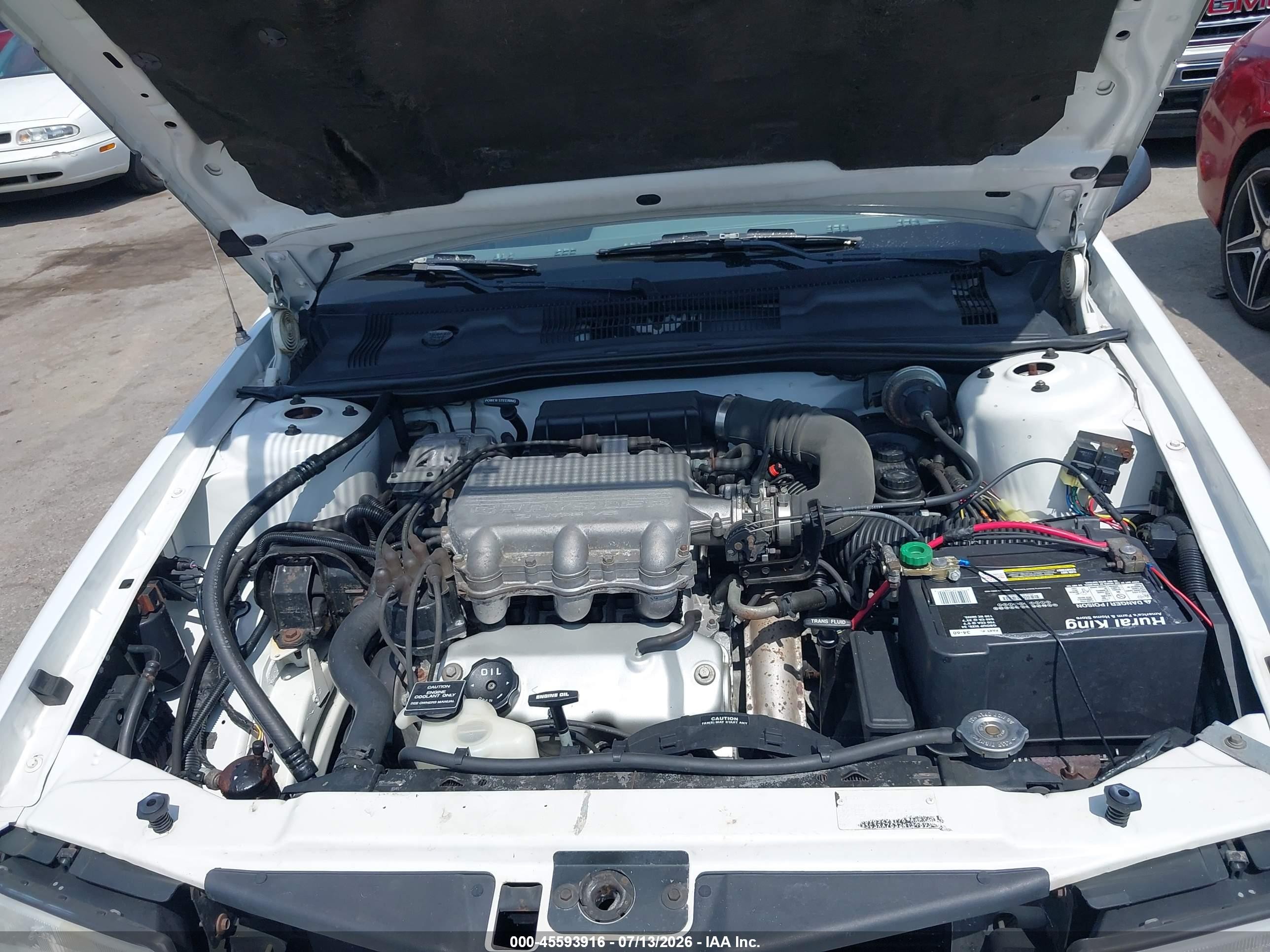 1992 Chrysler Lebaron Lx A-body White vin: 3C3XA7632NT318934