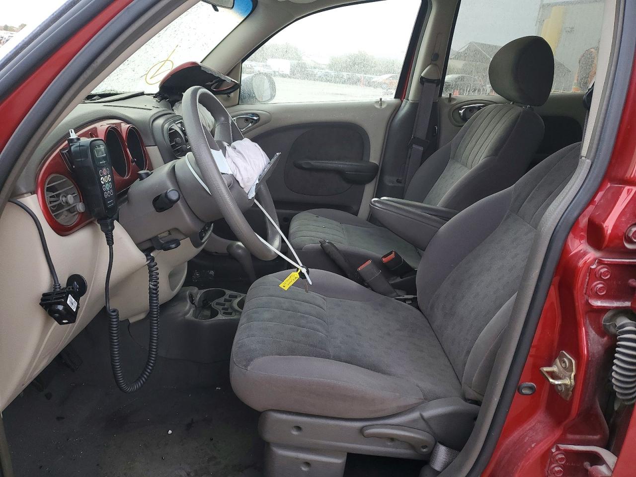 2002 Chrysler Pt Cruiser Classic Red vin: 3C4FY48B02T309263