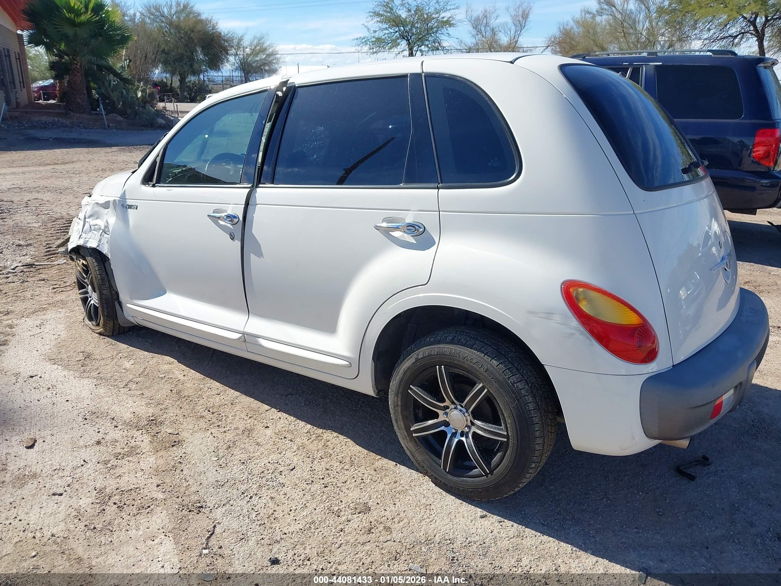 2002 Chrysler Pt Cruiser   Белый vin: 3C4FY48B02T316598