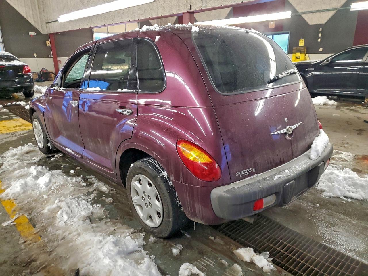 2002 Chrysler Pt Cruiser Classic Purple vin: 3C4FY48B02T381340