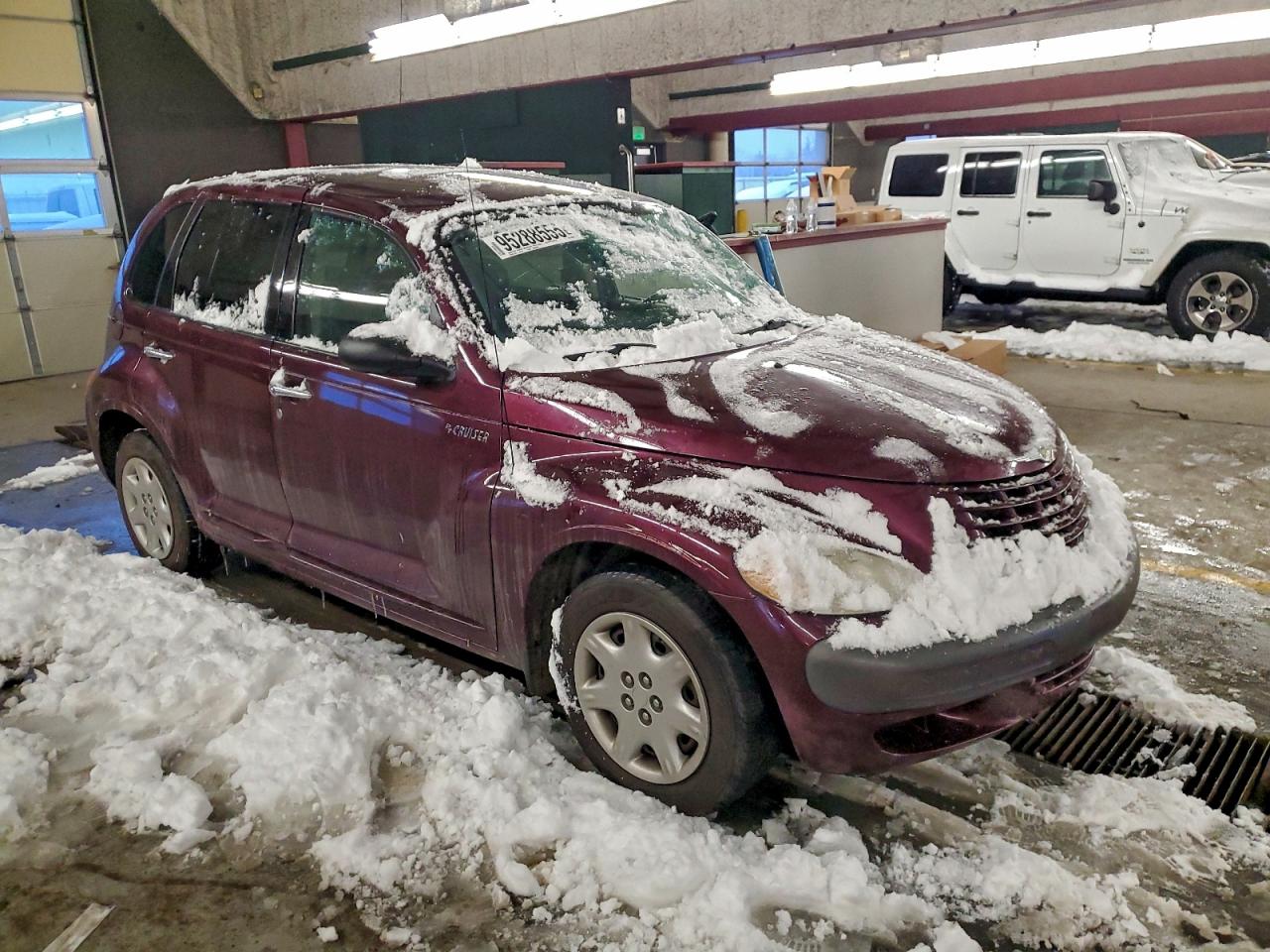 2002 Chrysler Pt Cruiser Classic Purple vin: 3C4FY48B02T381340