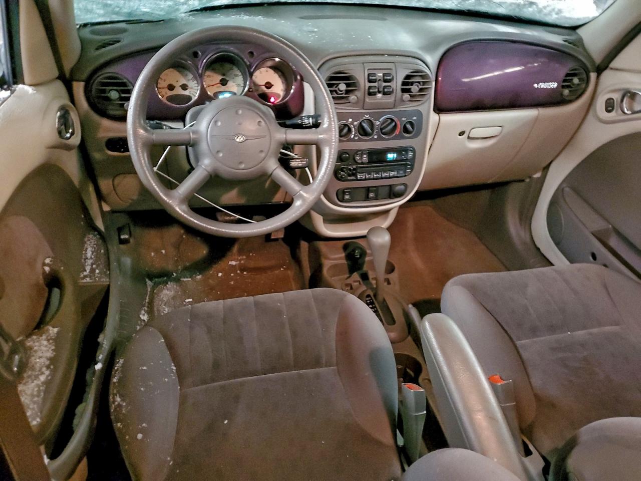 2002 Chrysler Pt Cruiser Classic Purple vin: 3C4FY48B02T381340