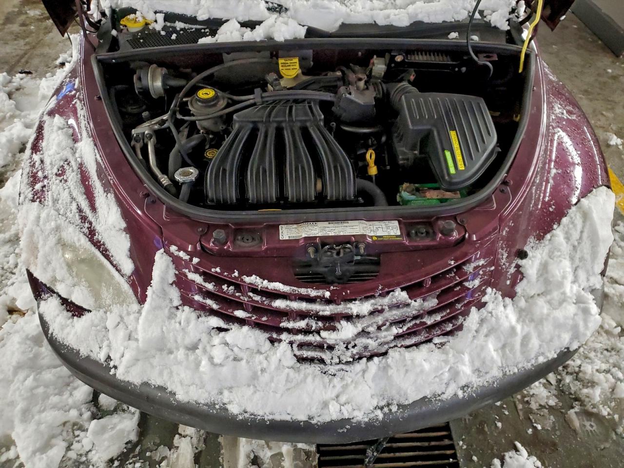 2002 Chrysler Pt Cruiser Classic Purple vin: 3C4FY48B02T381340