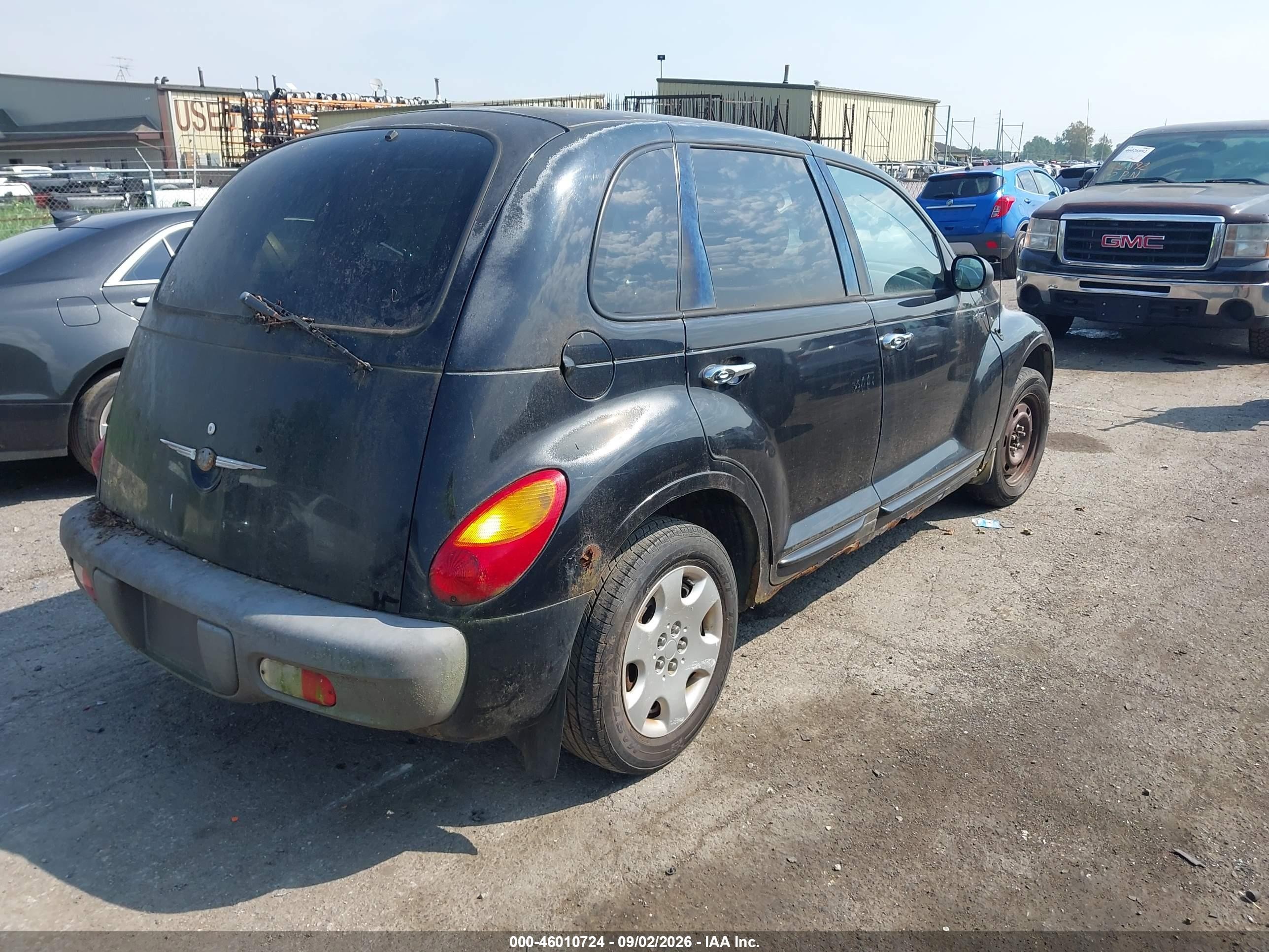 2003 Chrysler Pt Cruiser Black vin: 3C4FY48B03T505236