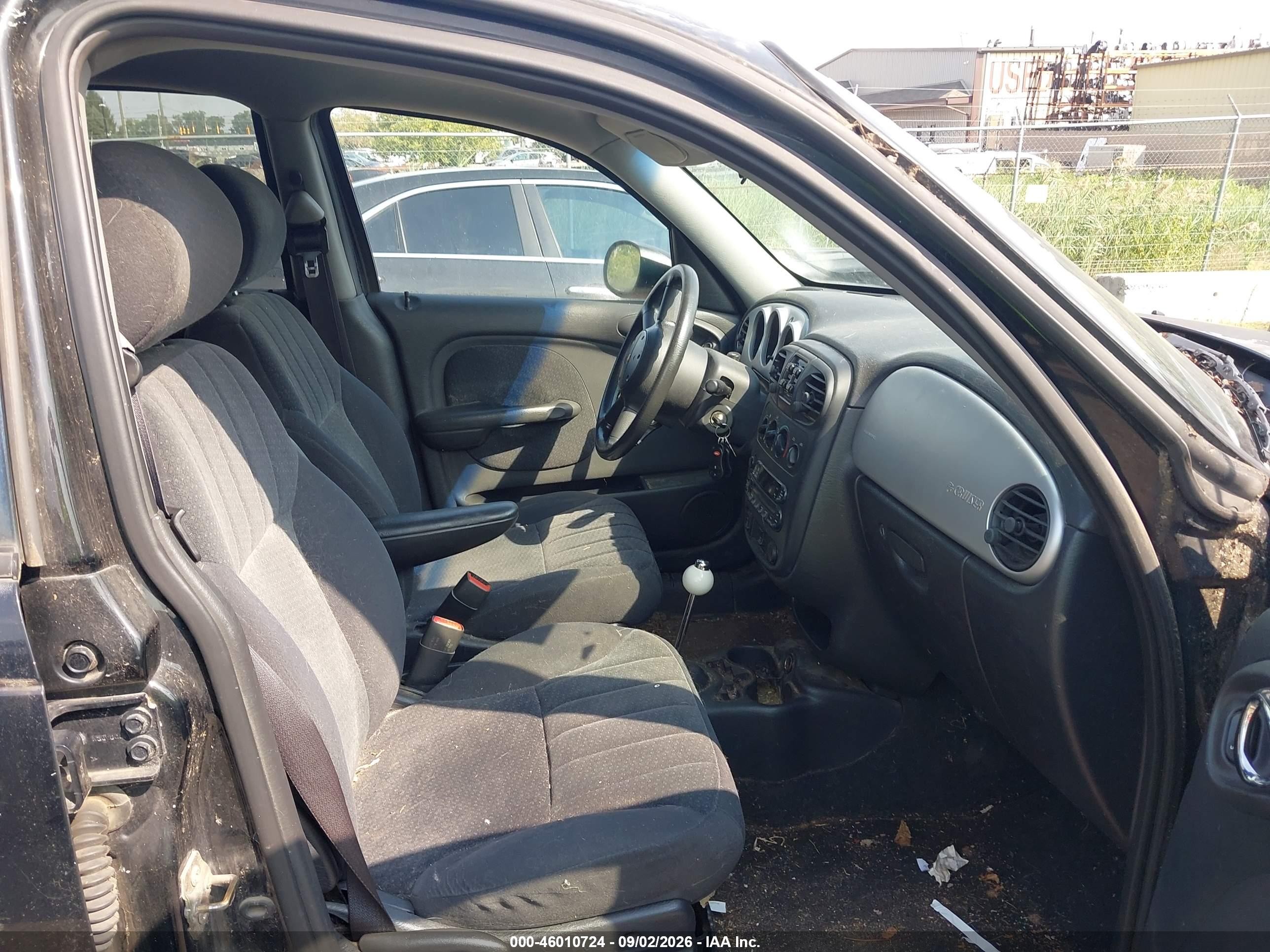 2003 Chrysler Pt Cruiser Black vin: 3C4FY48B03T505236