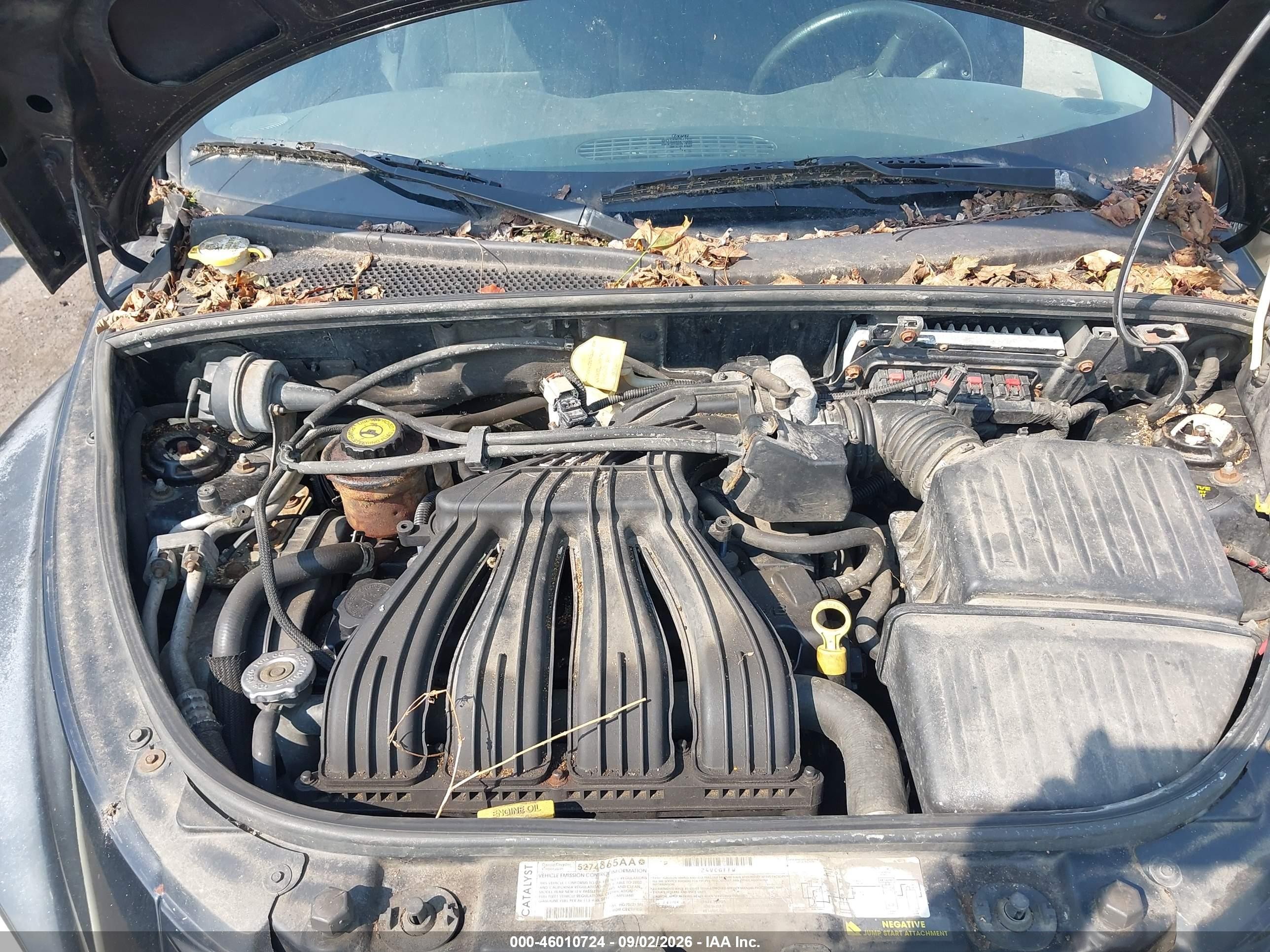 2003 Chrysler Pt Cruiser Black vin: 3C4FY48B03T505236