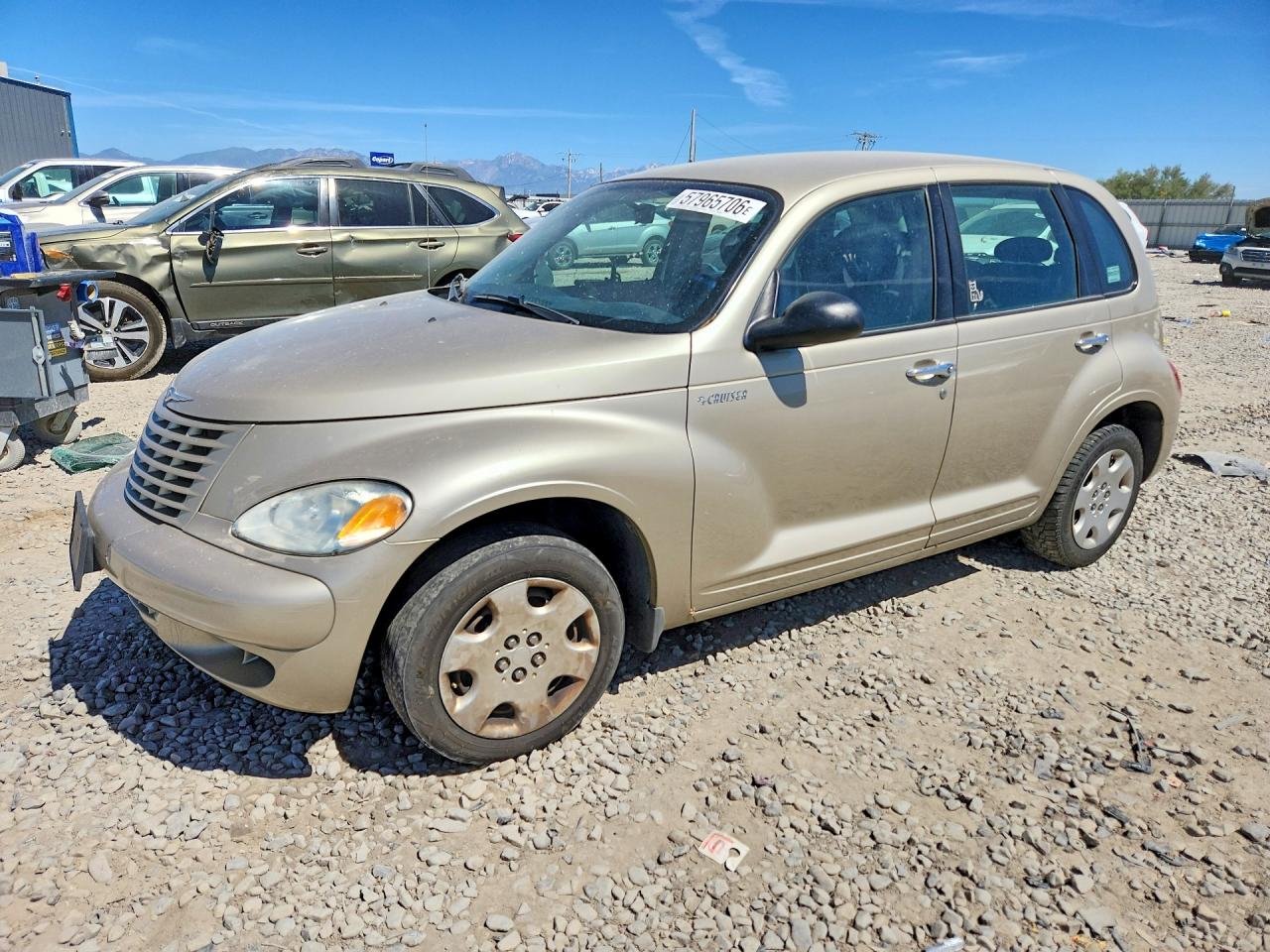 2005 Chrysler Pt Cruiser Tan vin: 3C4FY48B05T614668