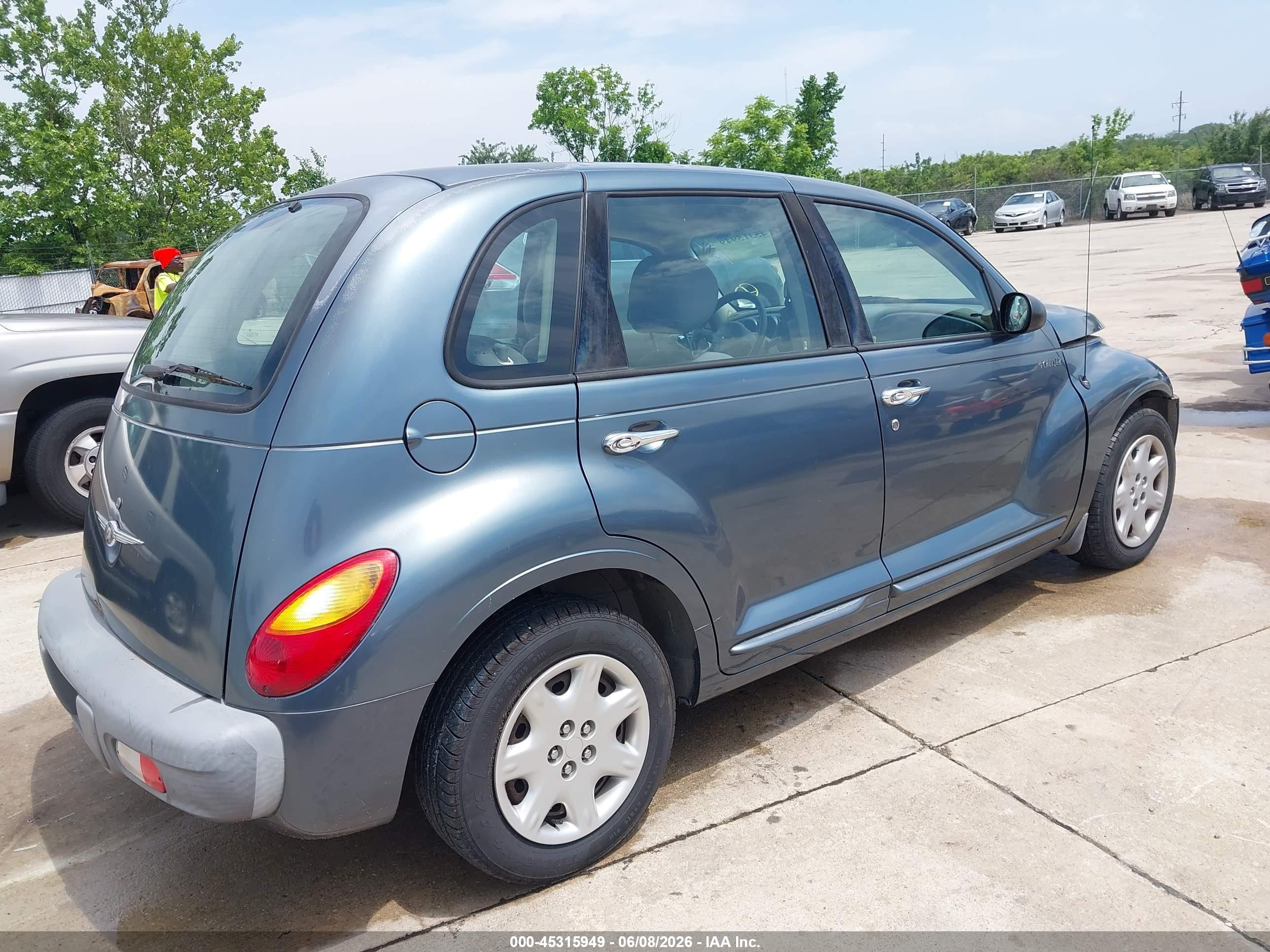2002 Chrysler Pt Cruiser   Green vin: 3C4FY48B12T231043