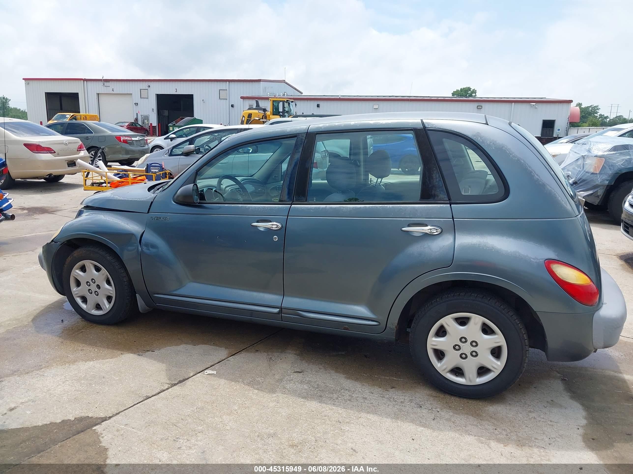 2002 Chrysler Pt Cruiser   Green vin: 3C4FY48B12T231043