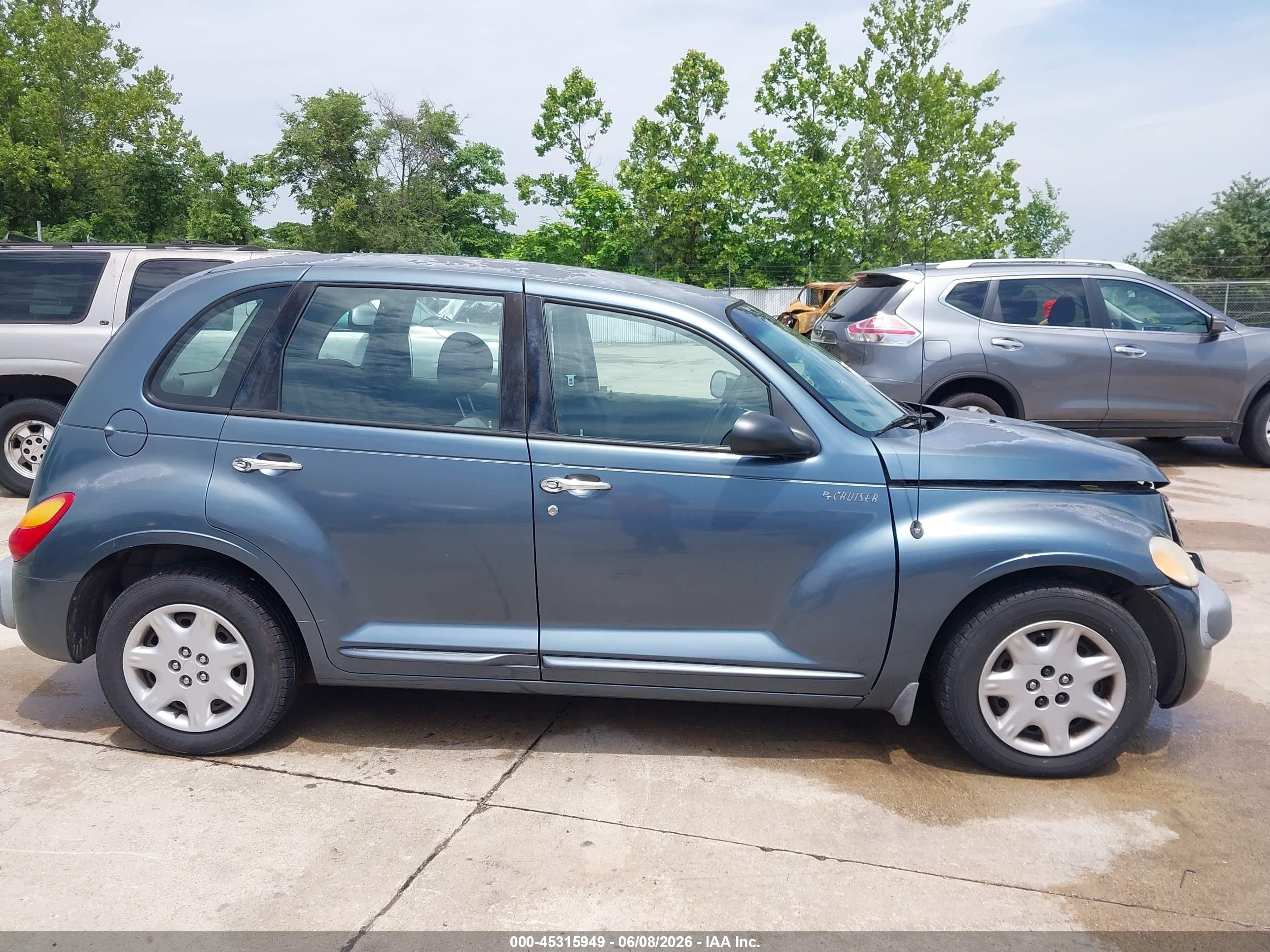 2002 Chrysler Pt Cruiser   Green vin: 3C4FY48B12T231043