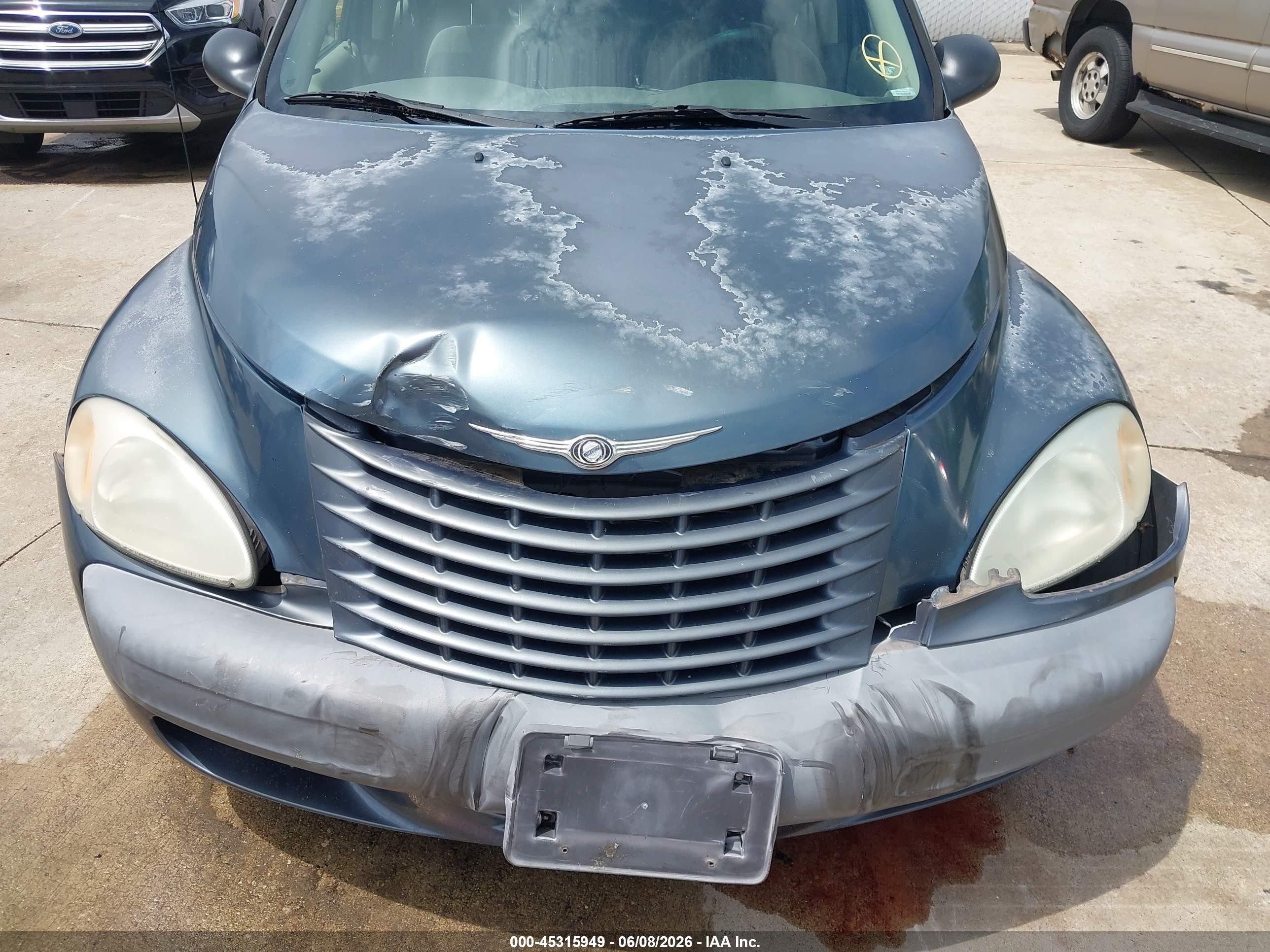 2002 Chrysler Pt Cruiser   Green vin: 3C4FY48B12T231043