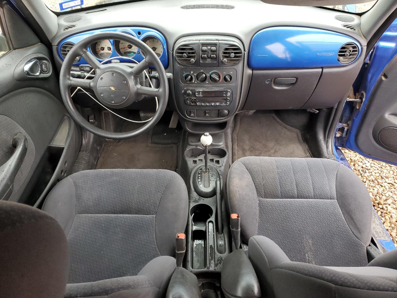 2003 Chrysler Pt Cruiser Classic Blue vin: 3C4FY48B13T594833