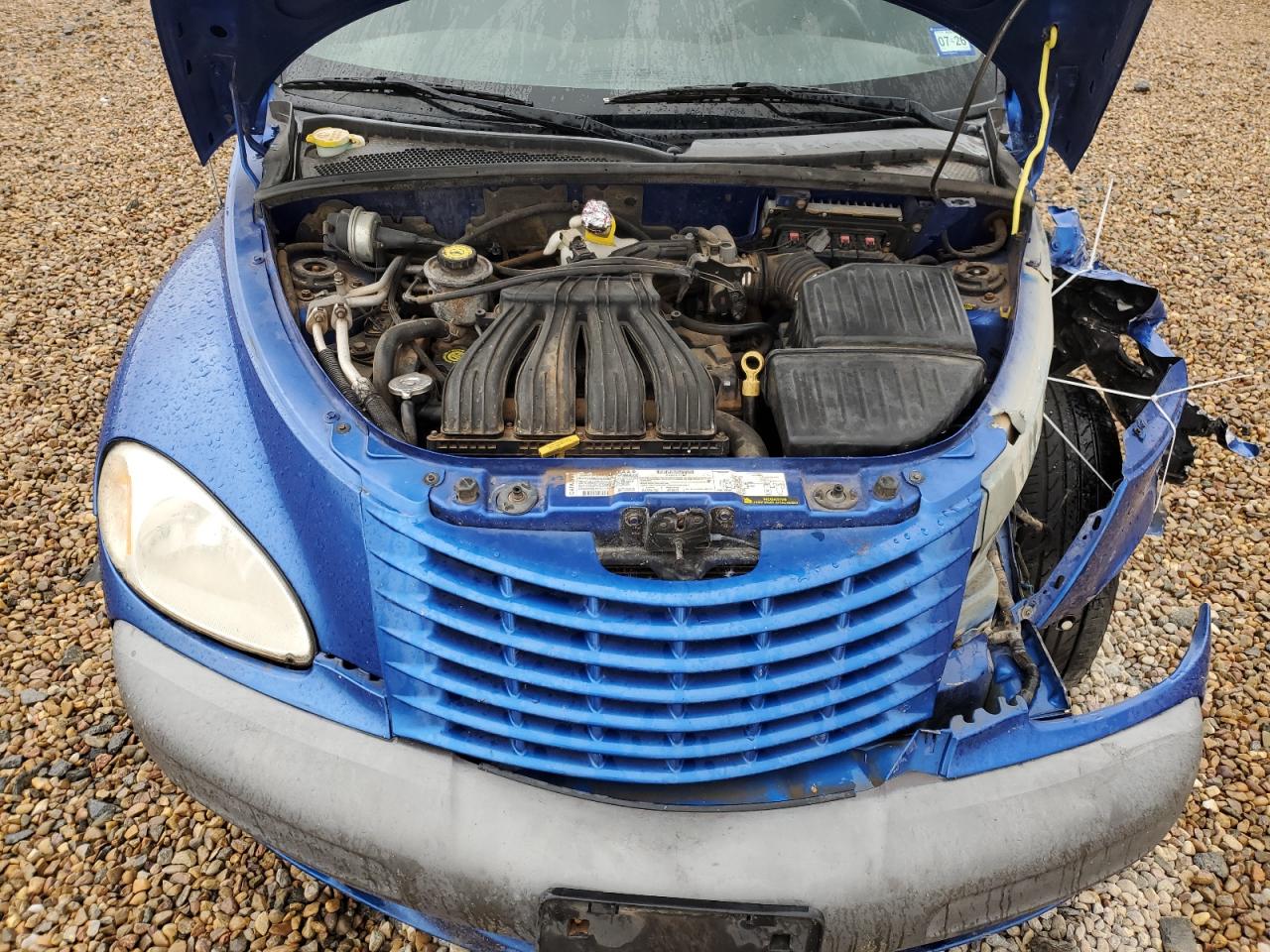 2003 Chrysler Pt Cruiser Classic Blue vin: 3C4FY48B13T594833