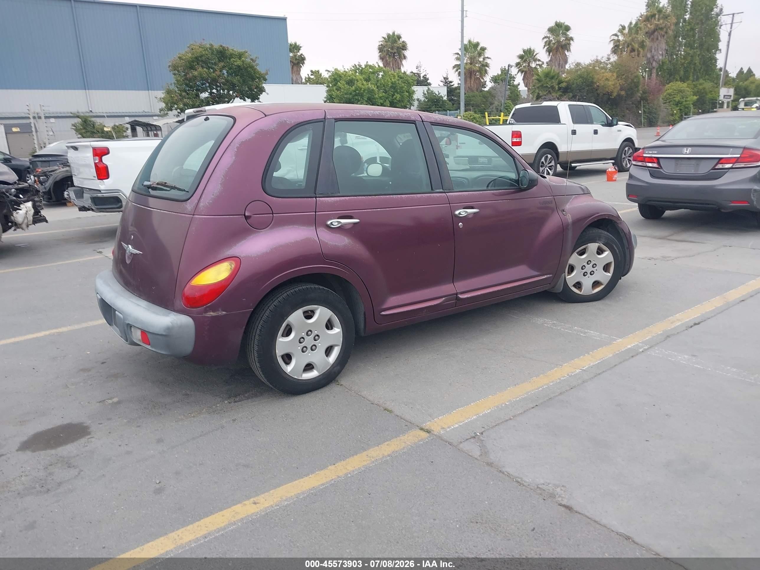 2003 Chrysler Pt Cruiser   Beige vin: 3C4FY48B23T570055