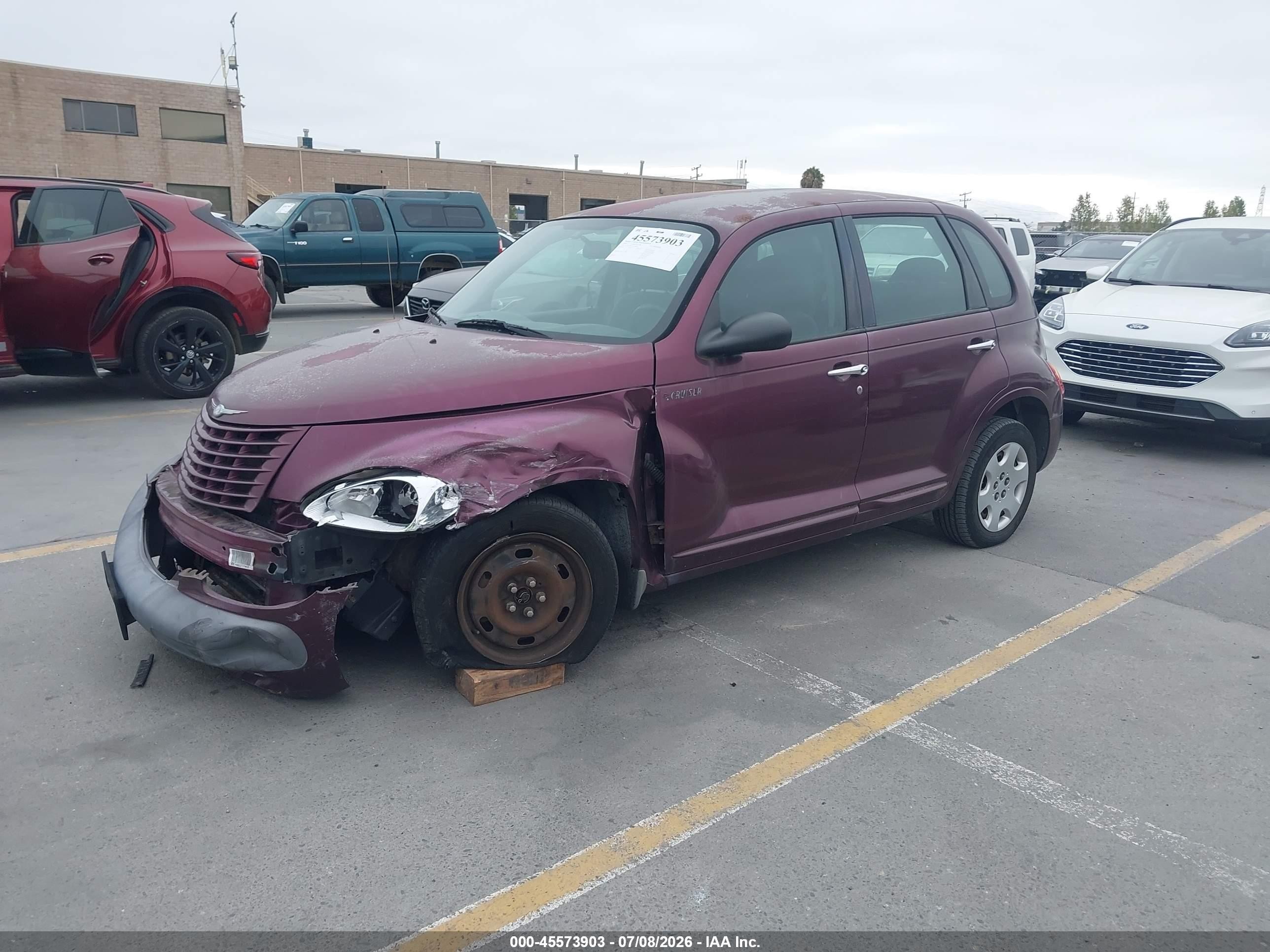 2003 Chrysler Pt Cruiser   Beige vin: 3C4FY48B23T570055
