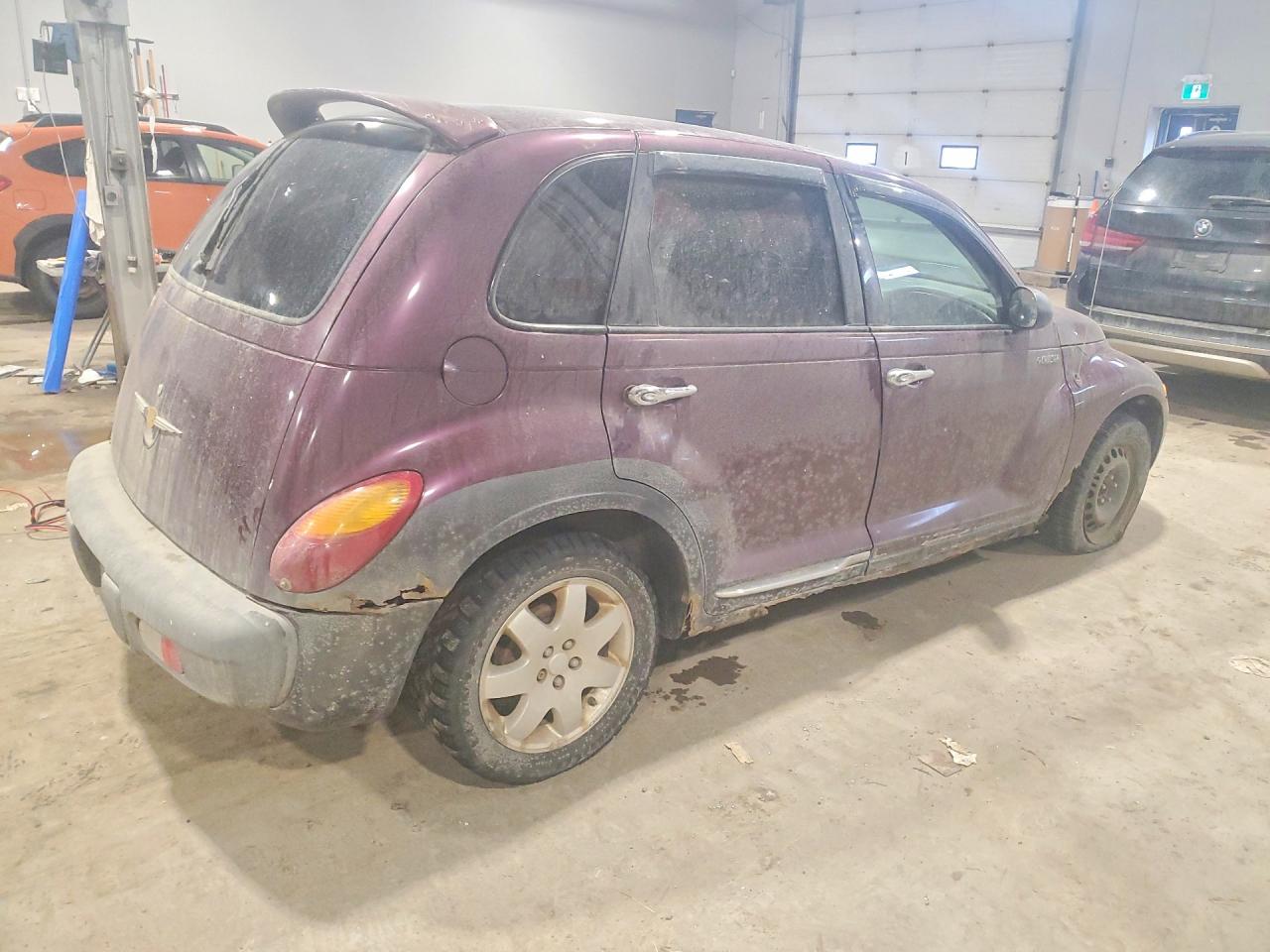 2003 Chrysler Pt Cruiser Classic Purple vin: 3C4FY48B23T649953