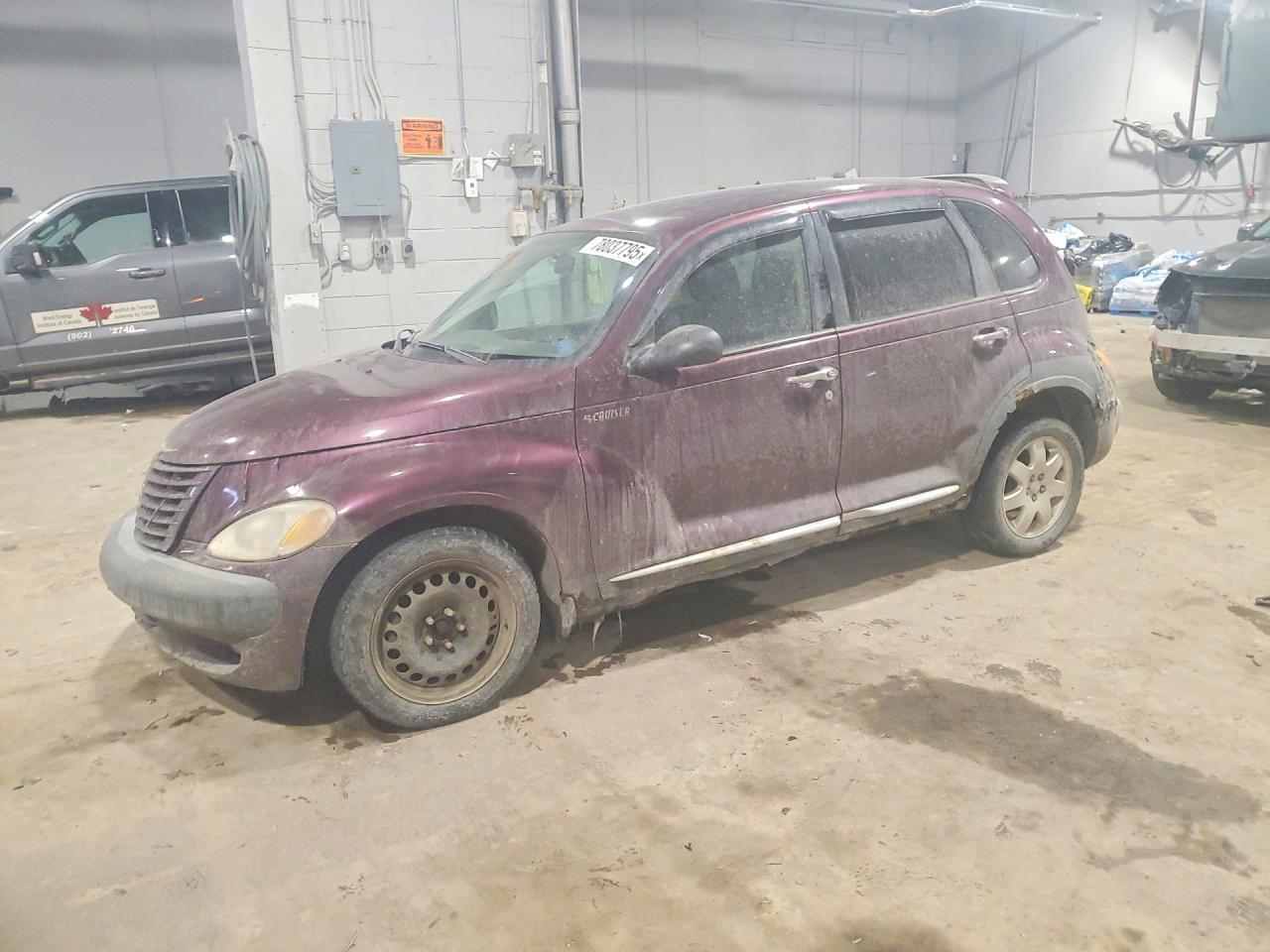 2003 Chrysler Pt Cruiser Classic Purple vin: 3C4FY48B23T649953