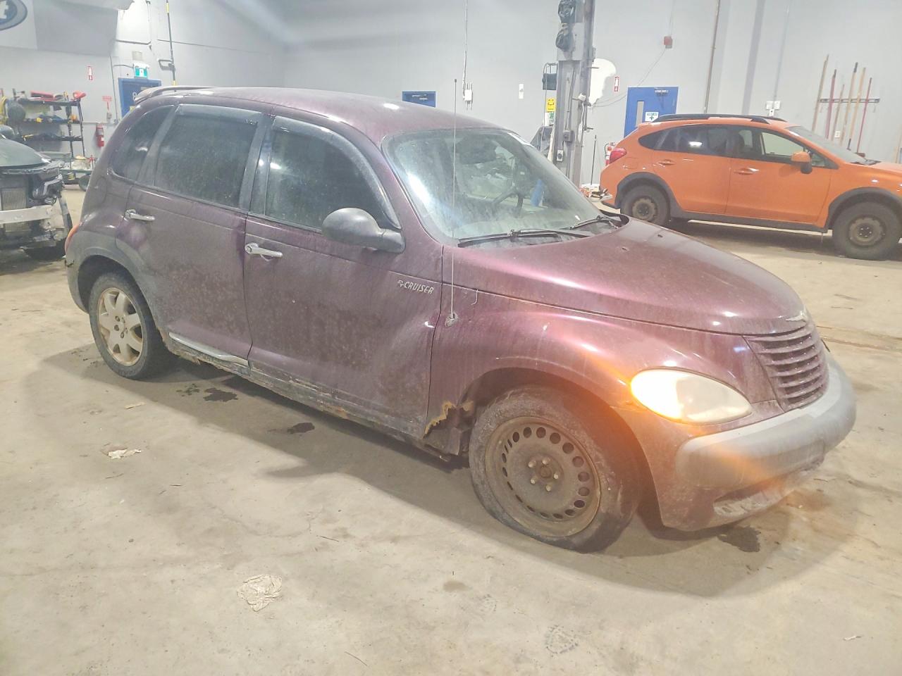 2003 Chrysler Pt Cruiser Classic Purple vin: 3C4FY48B23T649953