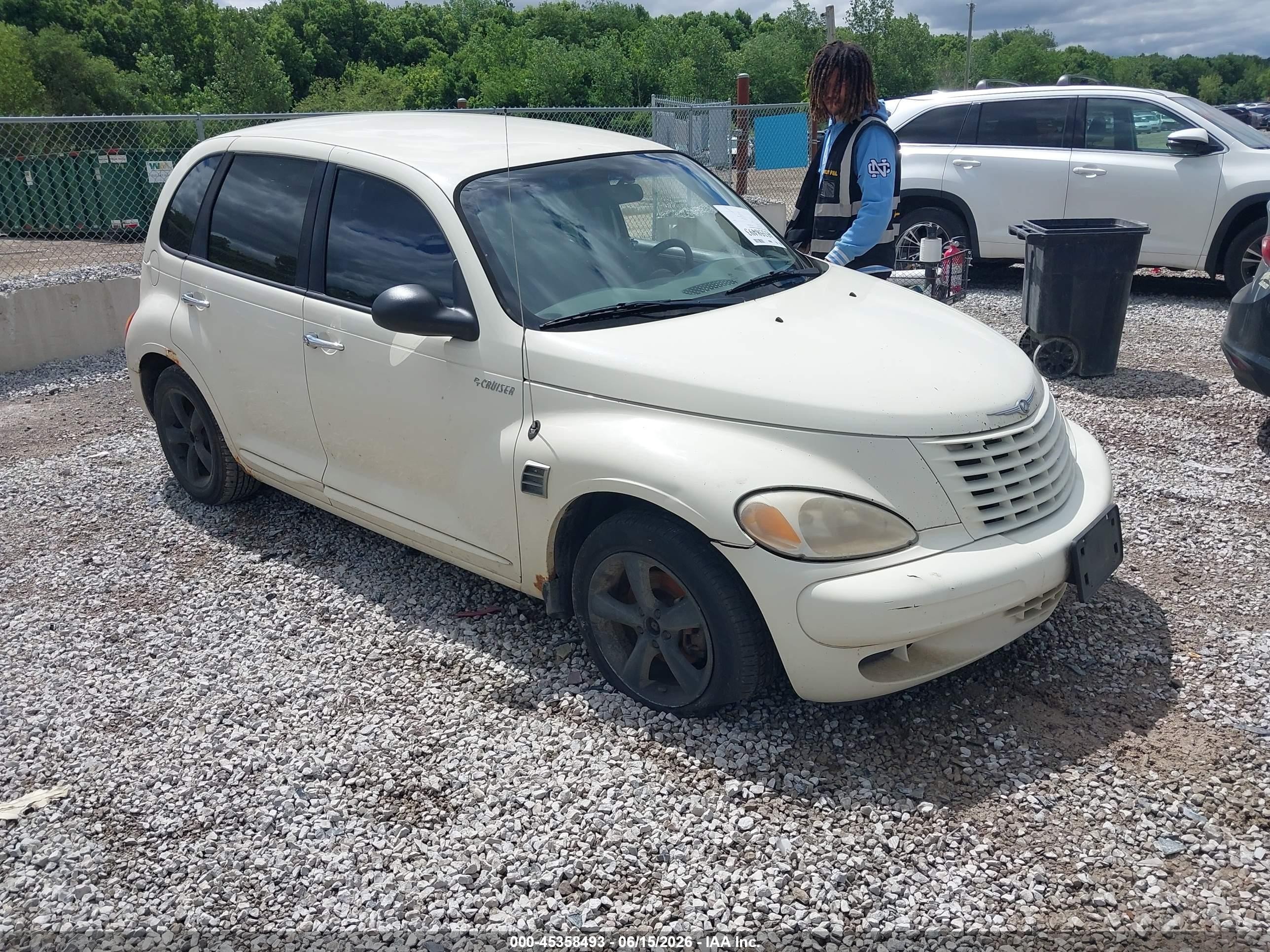 2004 Chrysler Pt Cruiser Classic Edition White vin: 3C4FY48B24T280951