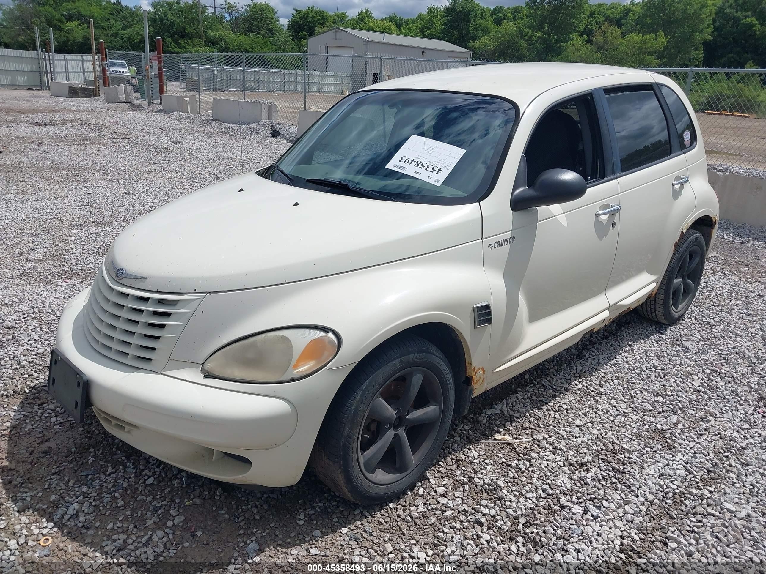 2004 Chrysler Pt Cruiser Classic Edition White vin: 3C4FY48B24T280951