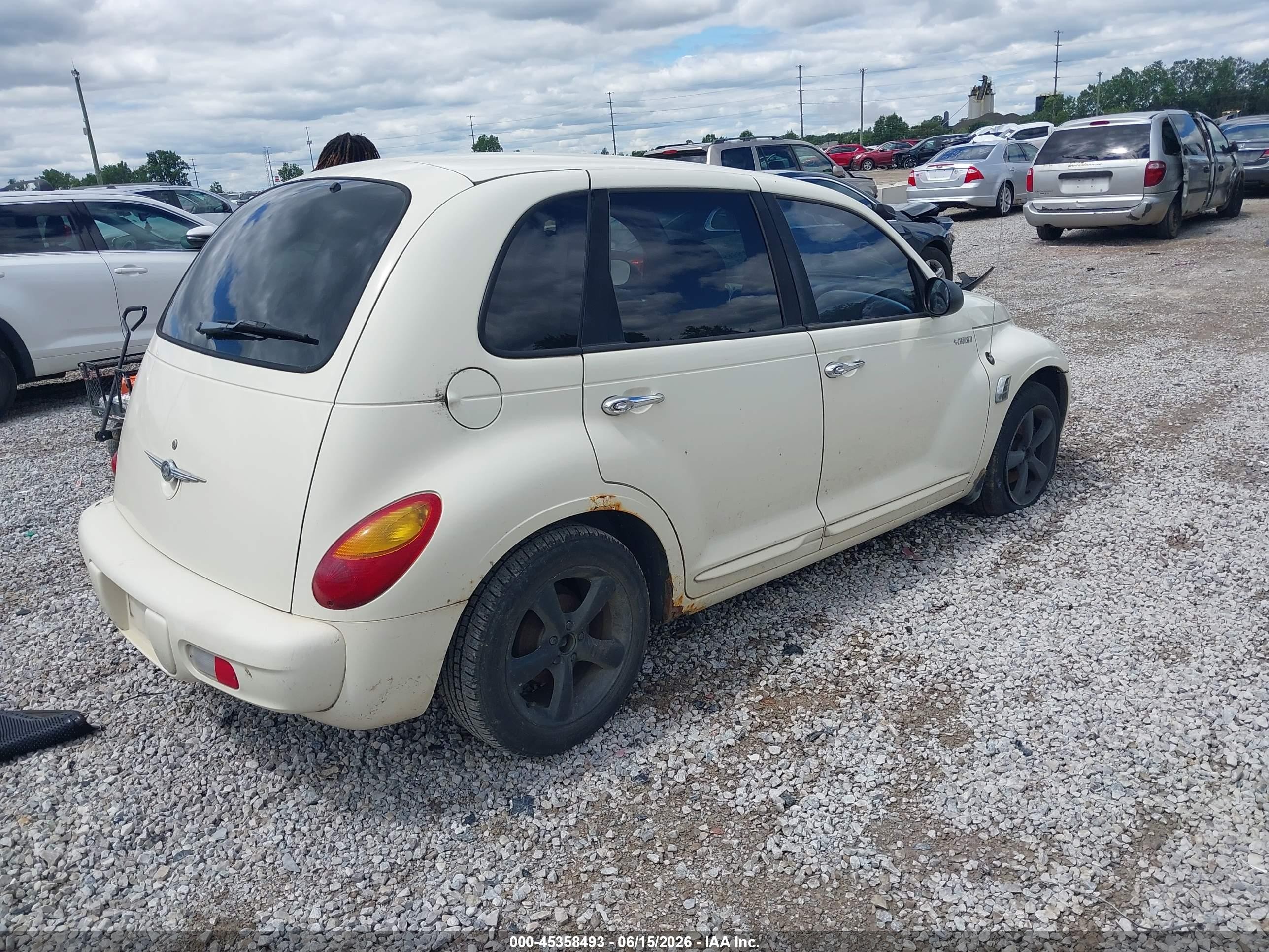 2004 Chrysler Pt Cruiser Classic Edition White vin: 3C4FY48B24T280951