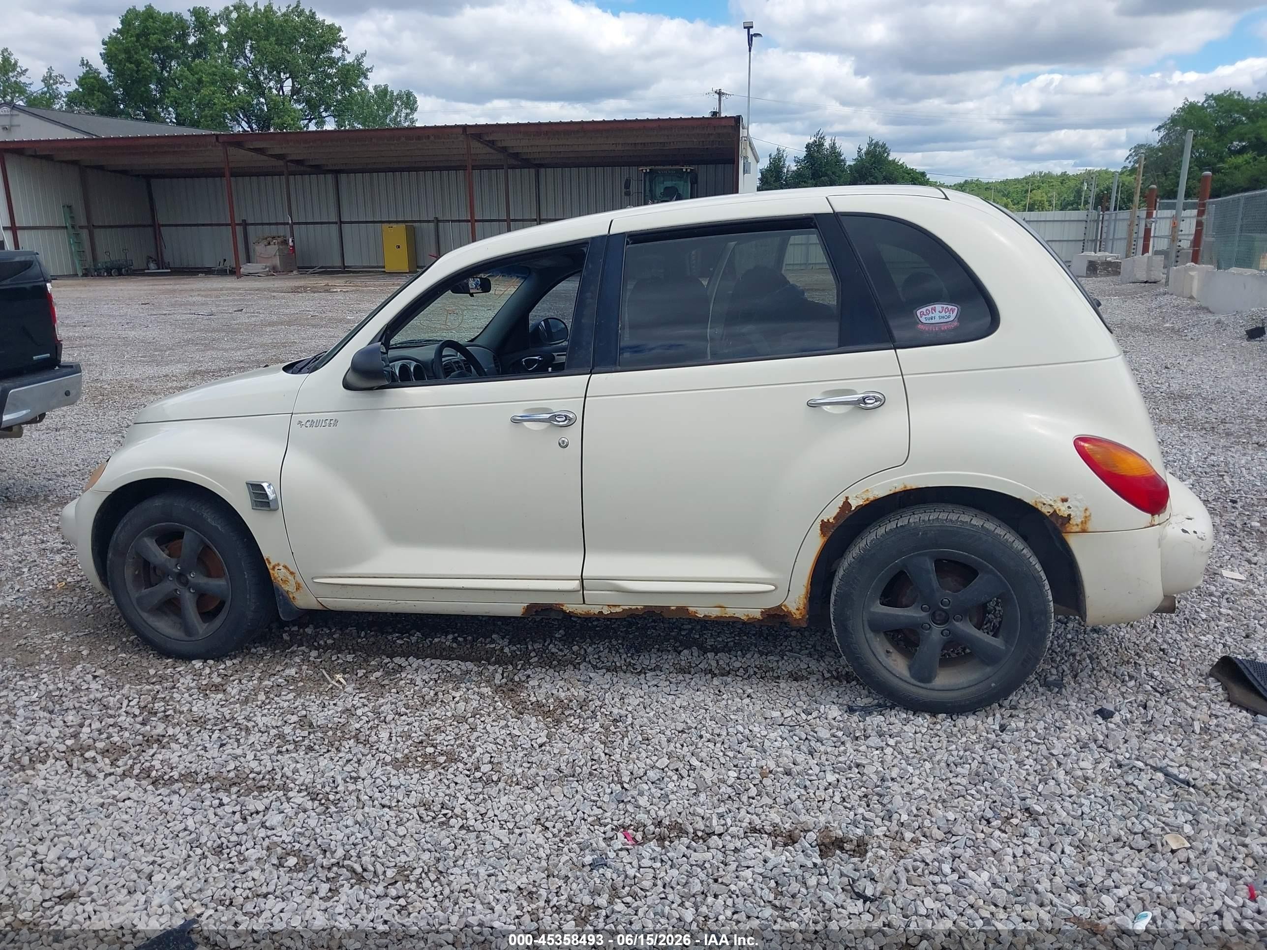 2004 Chrysler Pt Cruiser Classic Edition White vin: 3C4FY48B24T280951