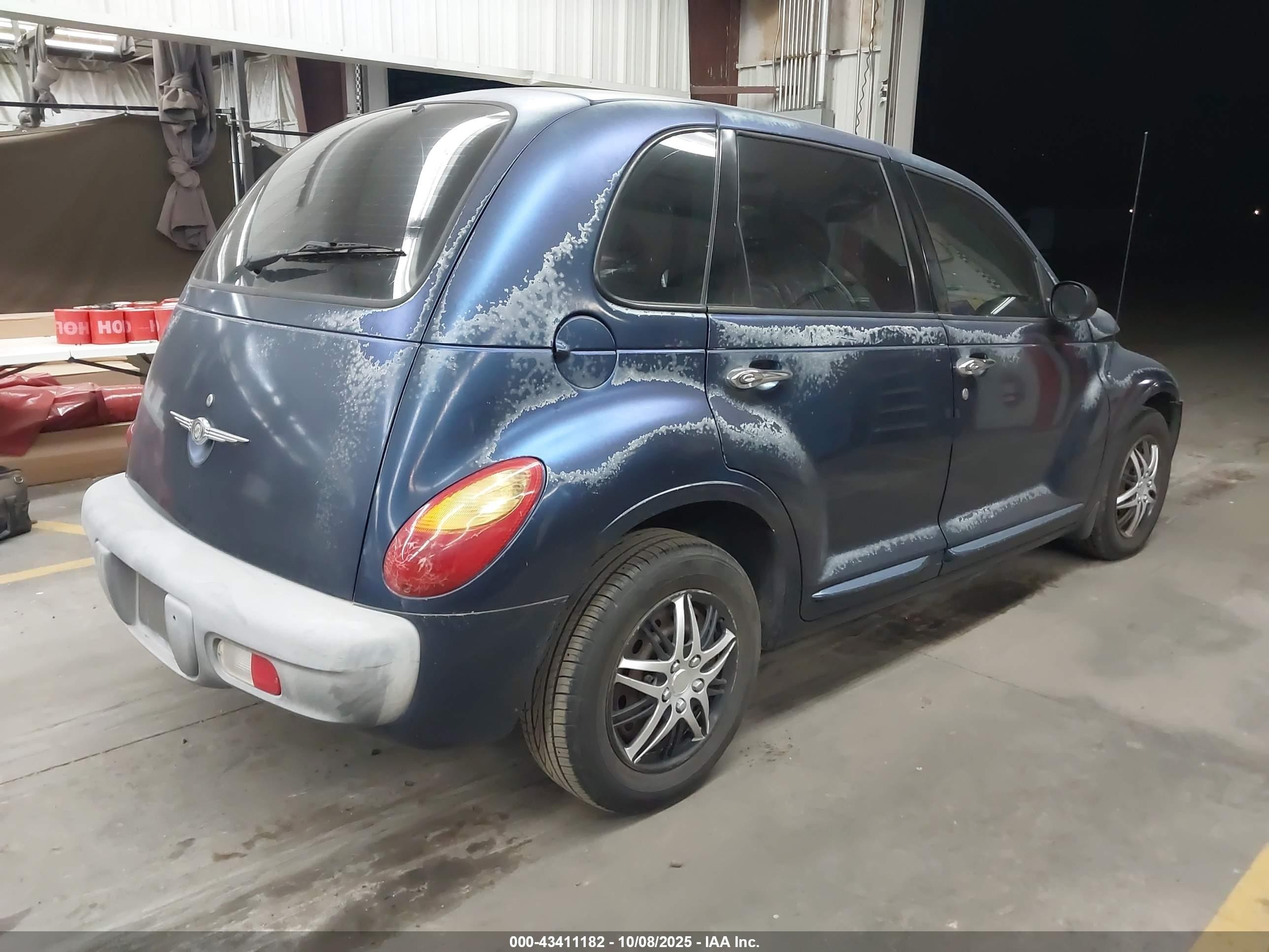 2002 Chrysler Pt Cruiser   Blue vin: 3C4FY48B32T382725