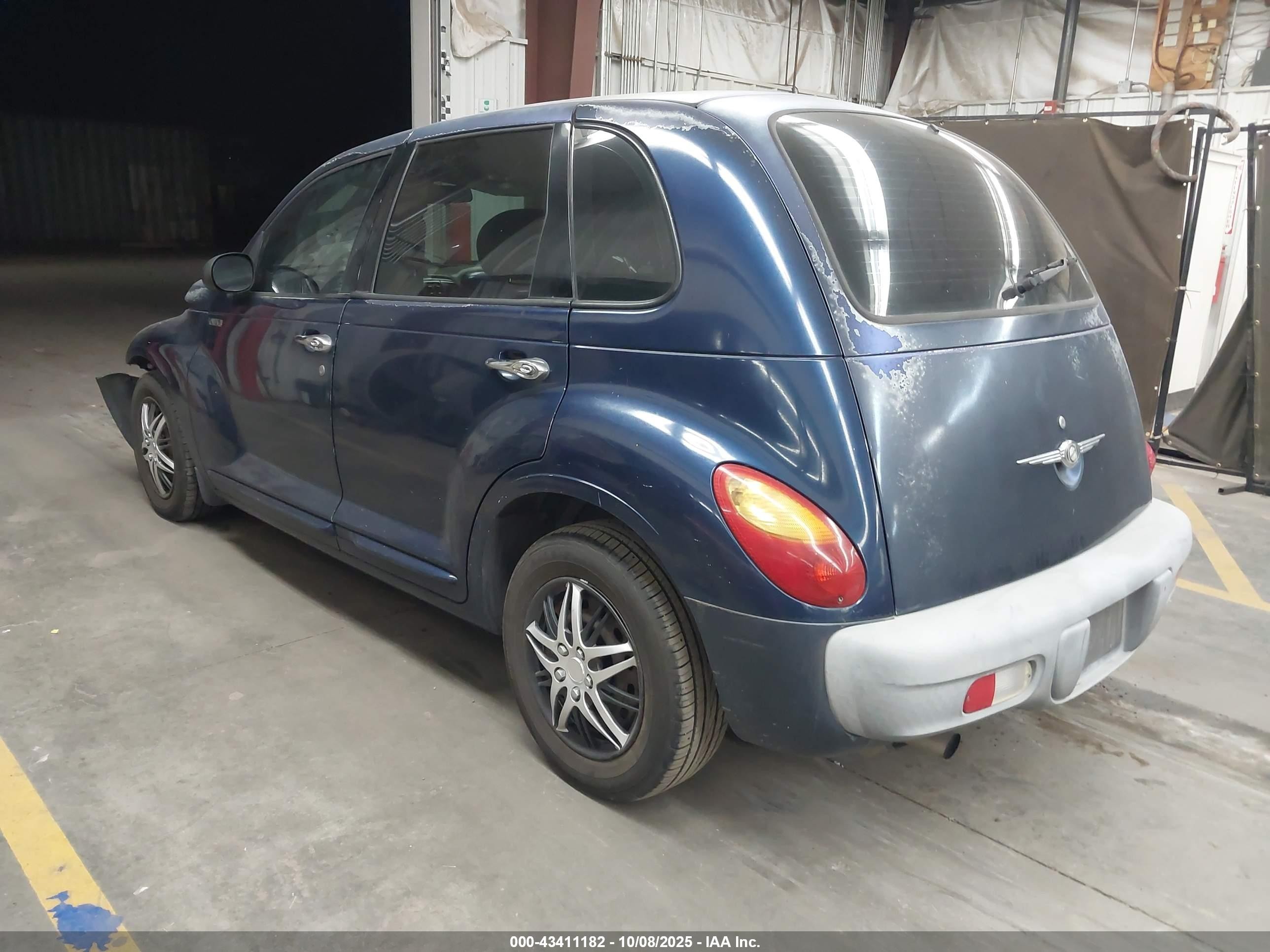 2002 Chrysler Pt Cruiser   Blue vin: 3C4FY48B32T382725