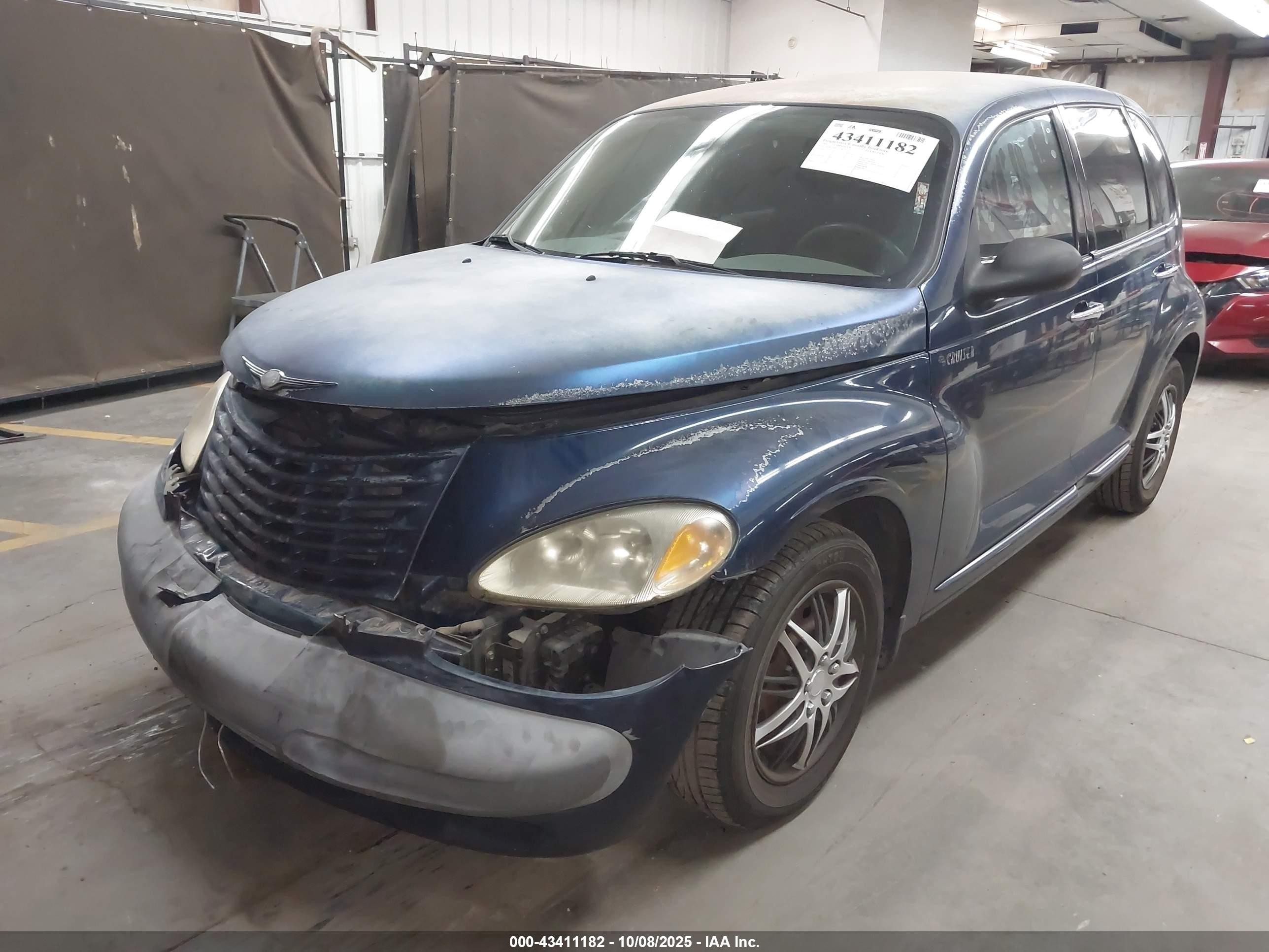 2002 Chrysler Pt Cruiser   Blue vin: 3C4FY48B32T382725