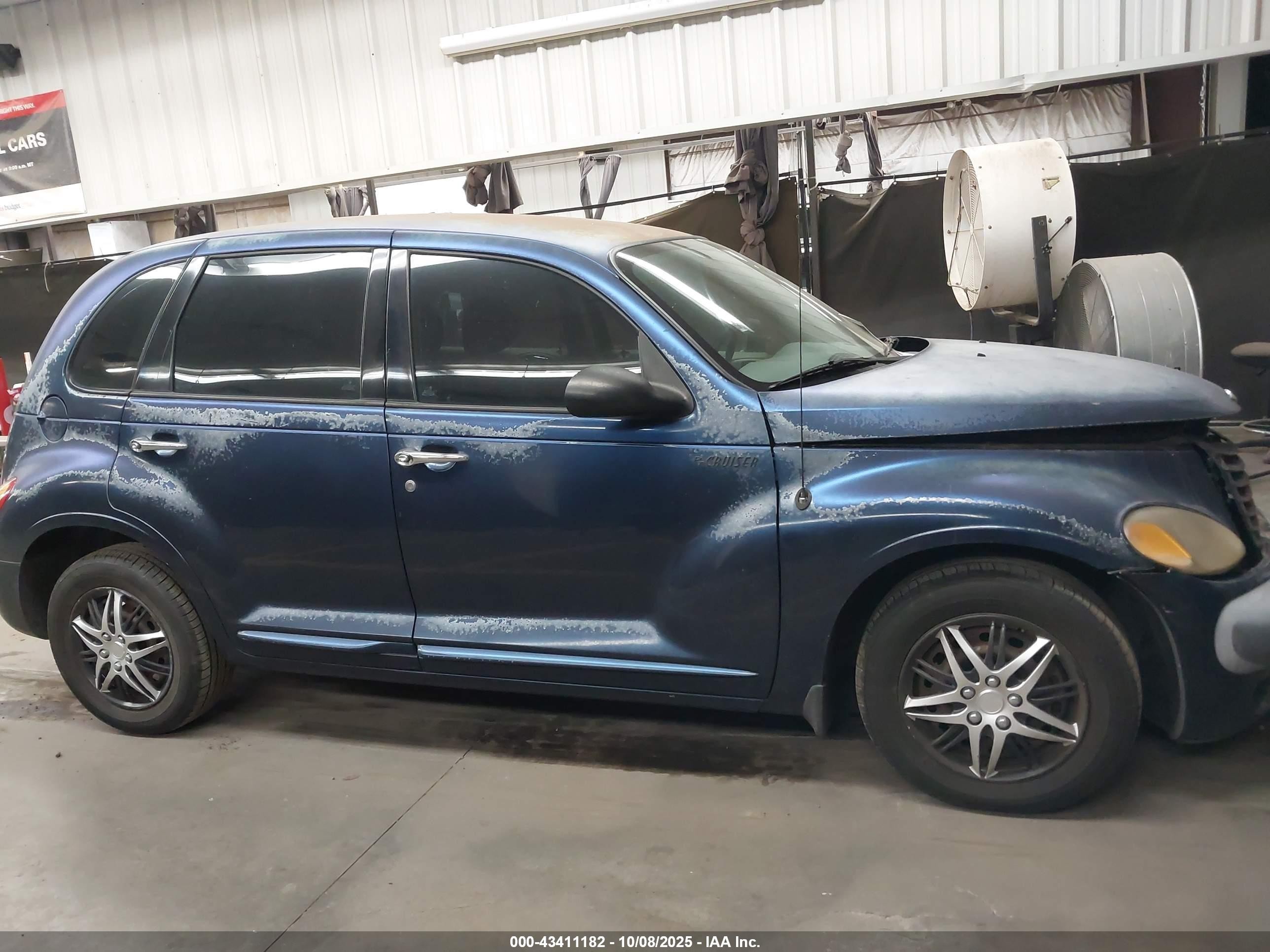 2002 Chrysler Pt Cruiser   Blue vin: 3C4FY48B32T382725