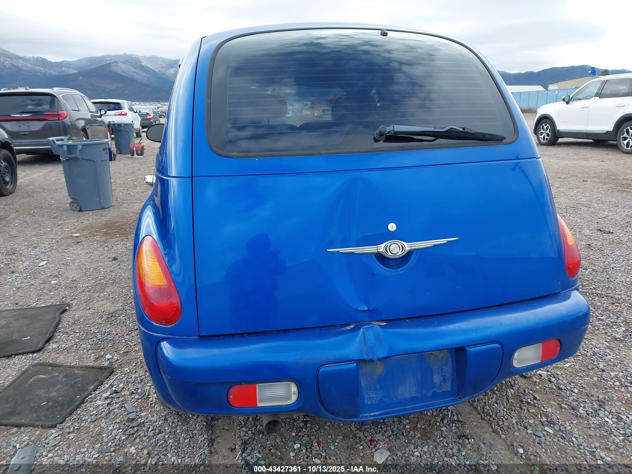 2004 Chrysler Pt Cruiser   Blue vin: 3C4FY48B34T267772