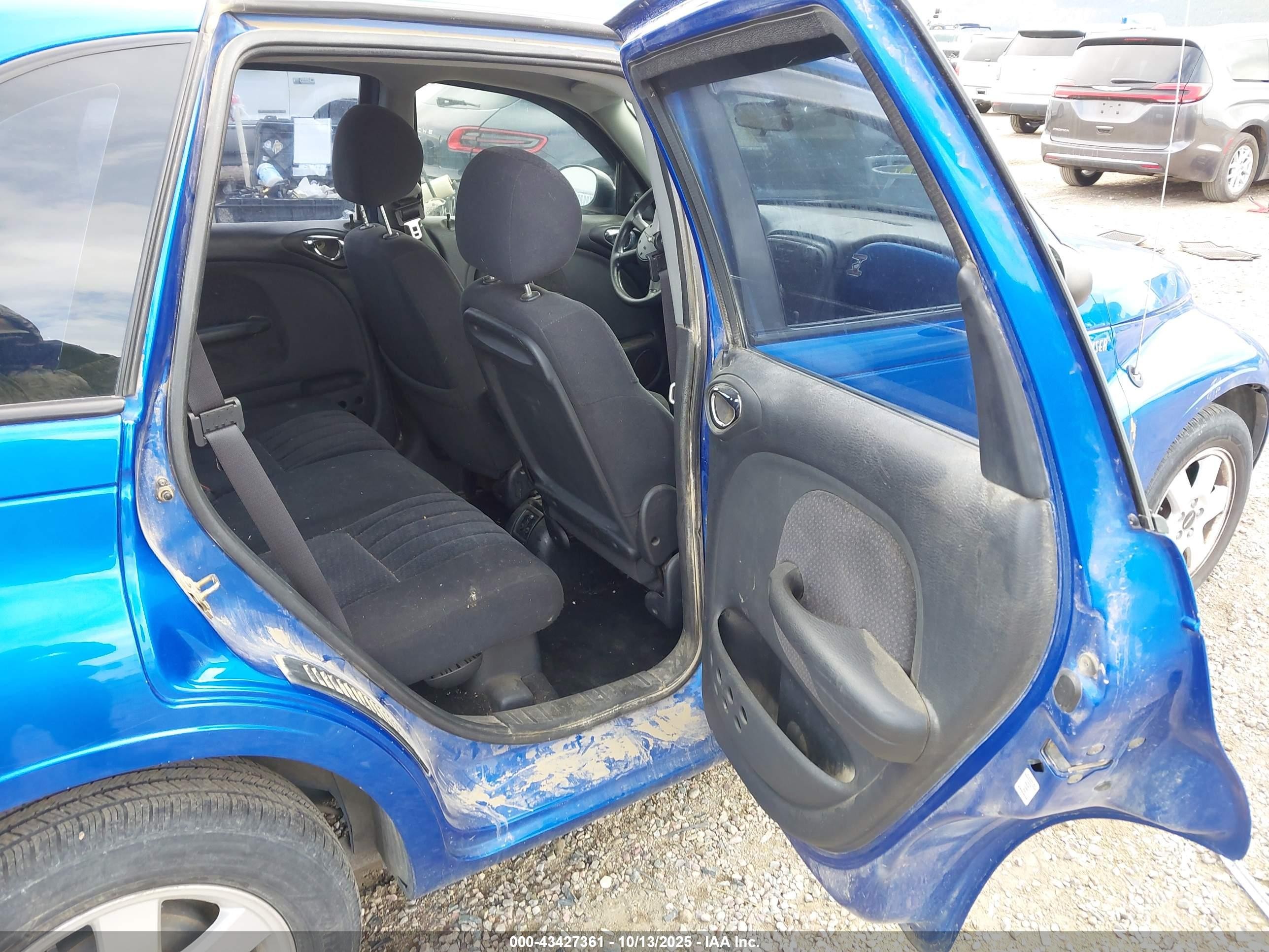 2004 Chrysler Pt Cruiser   Blue vin: 3C4FY48B34T267772