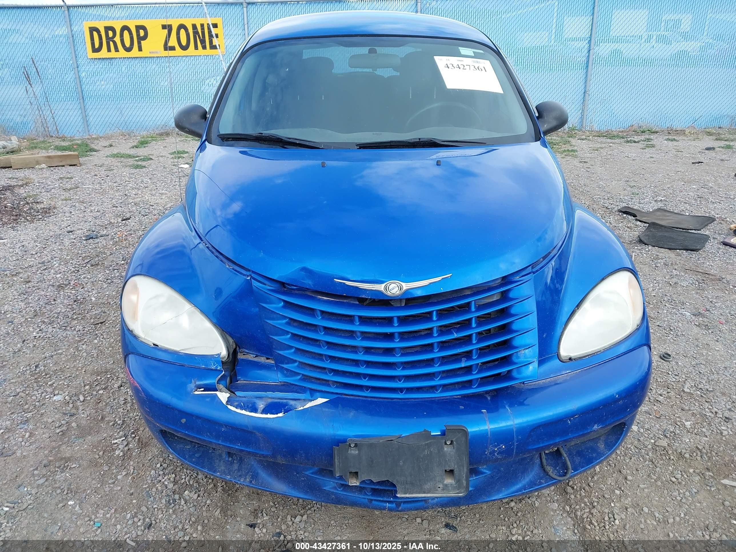 2004 Chrysler Pt Cruiser   Blue vin: 3C4FY48B34T267772