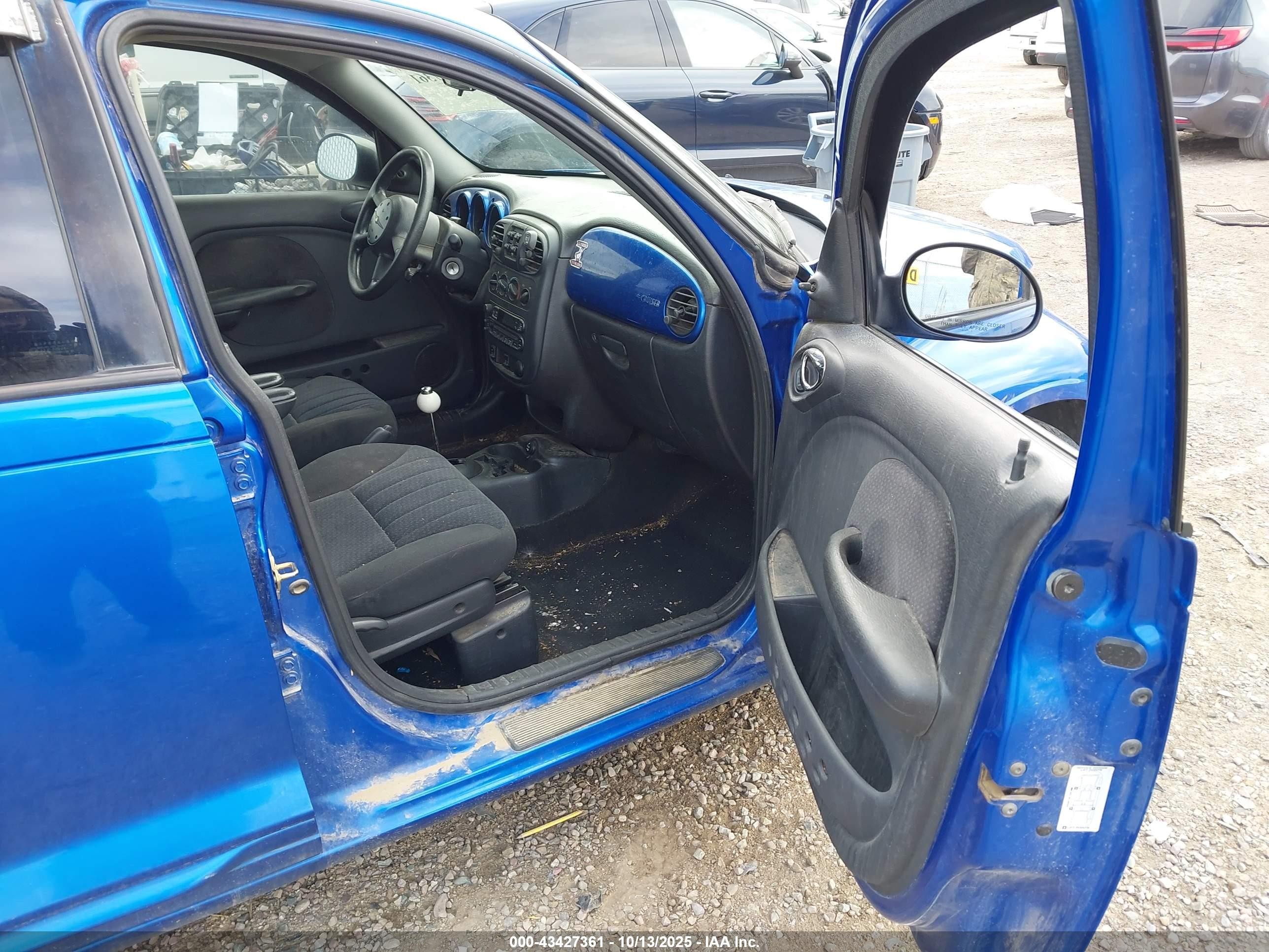 2004 Chrysler Pt Cruiser   Blue vin: 3C4FY48B34T267772
