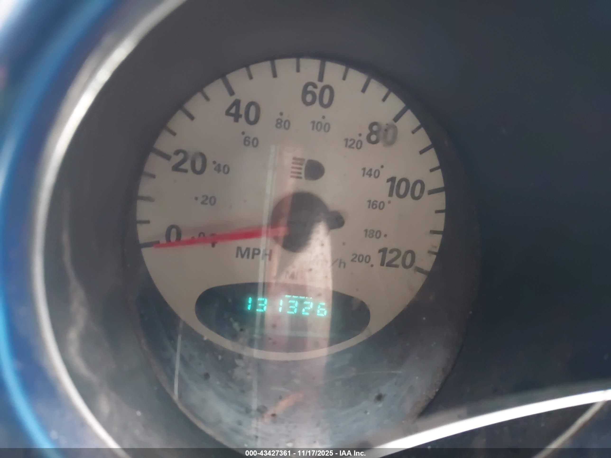 2004 Chrysler Pt Cruiser   Blue vin: 3C4FY48B34T267772