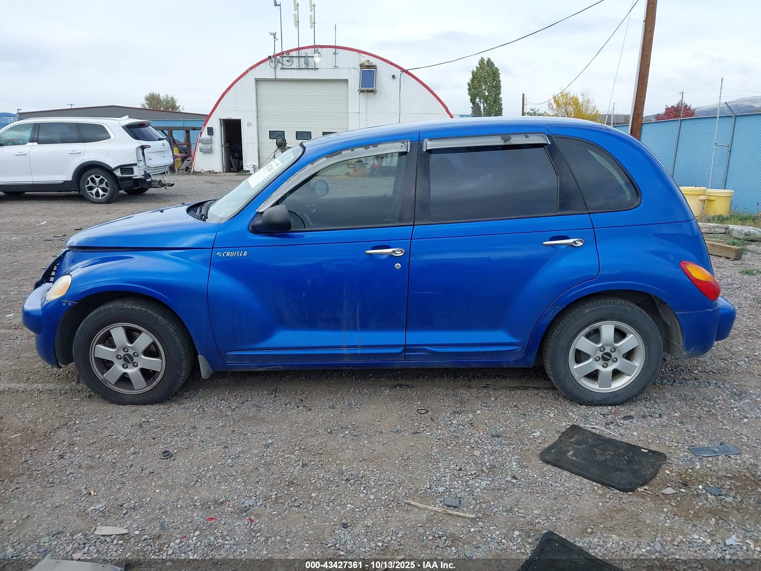 2004 Chrysler Pt Cruiser   Blue vin: 3C4FY48B34T267772
