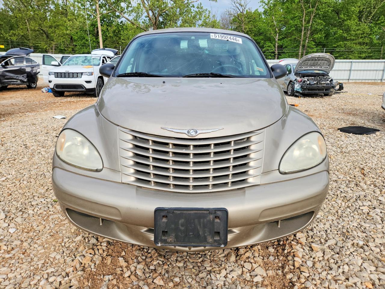 2004 Chrysler Pt Cruiser Tan vin: 3C4FY48B34T294177