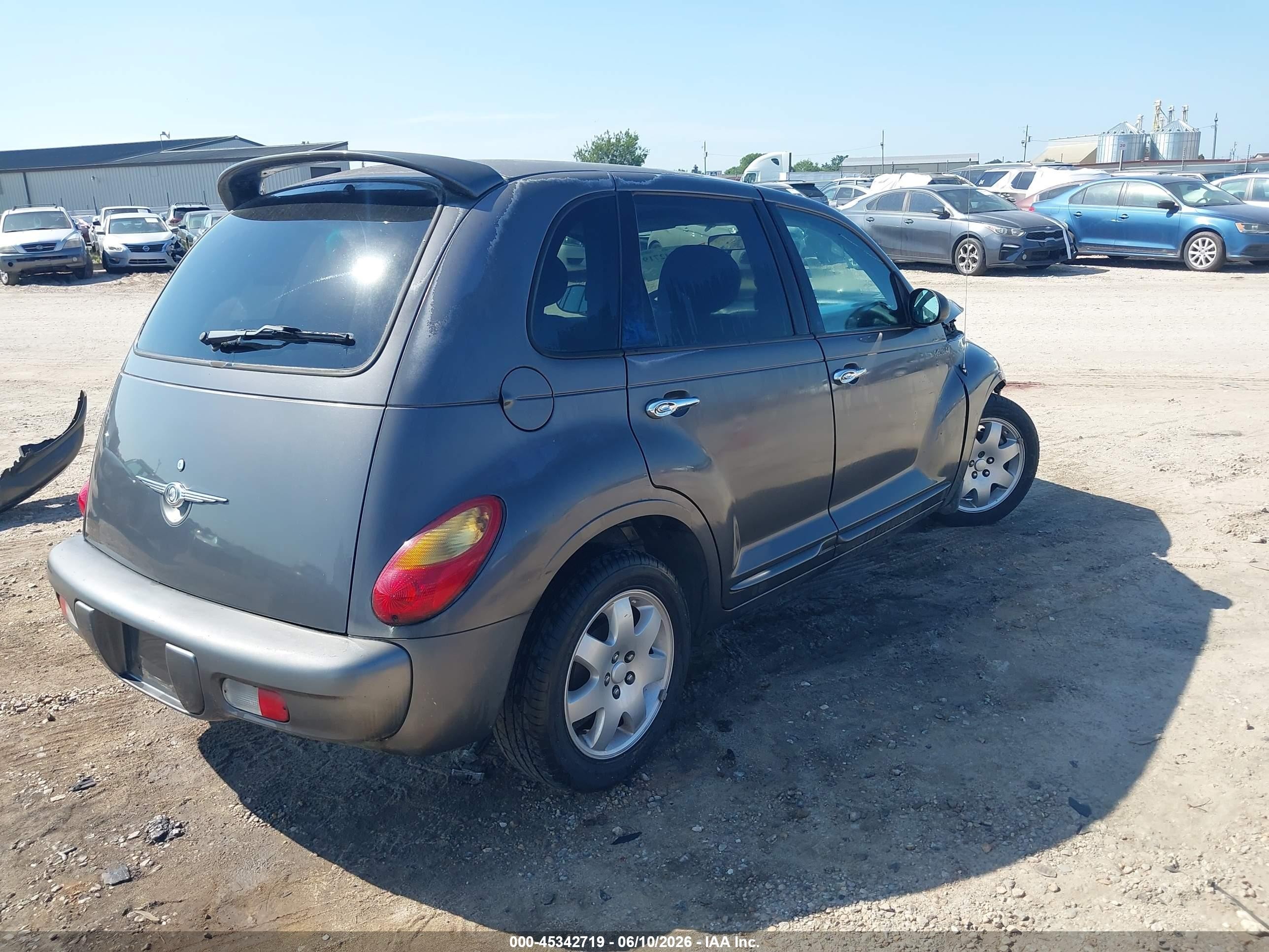2004 Chrysler Pt Cruiser   Серый vin: 3C4FY48B34T363627