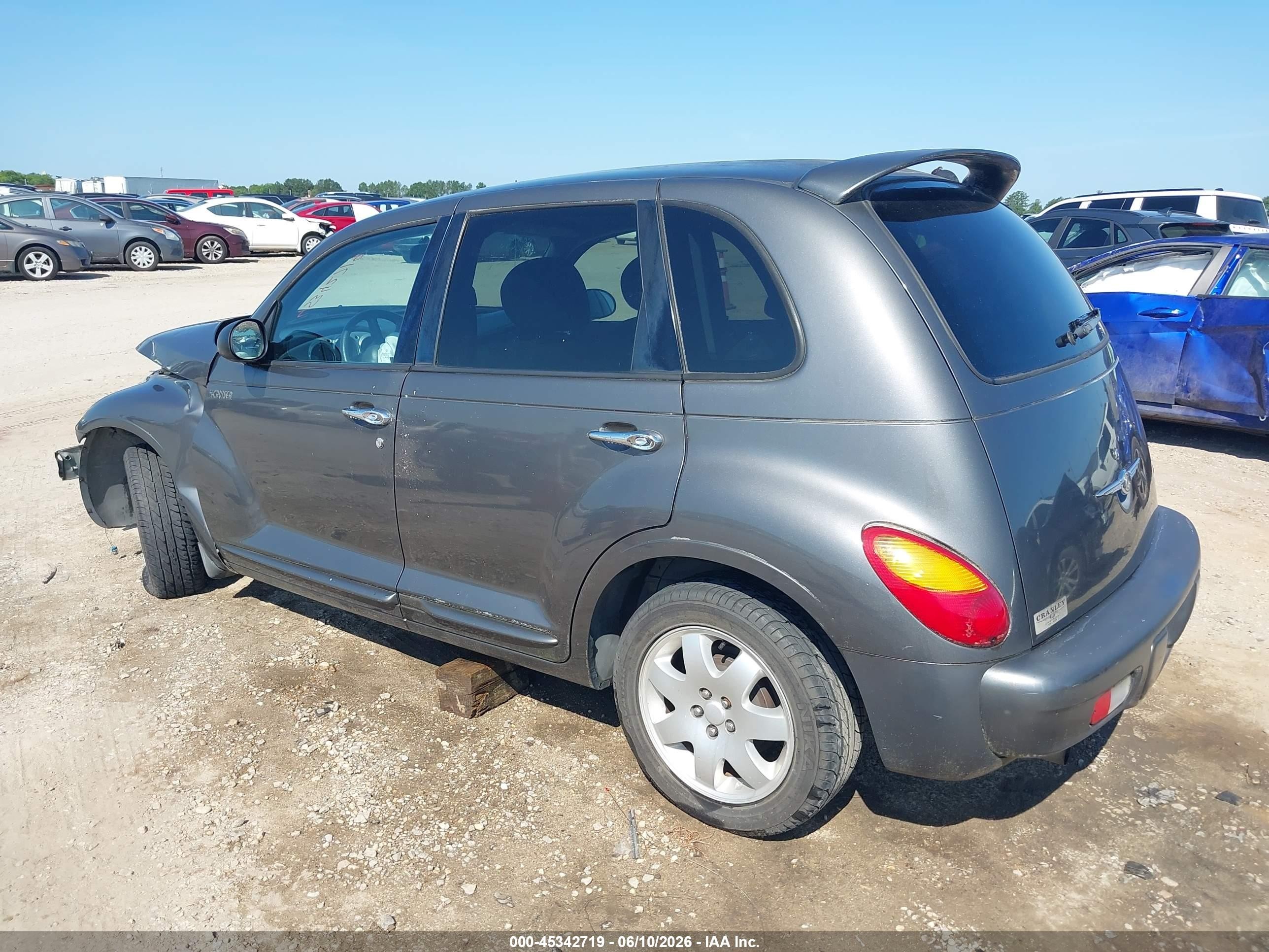 2004 Chrysler Pt Cruiser   Серый vin: 3C4FY48B34T363627