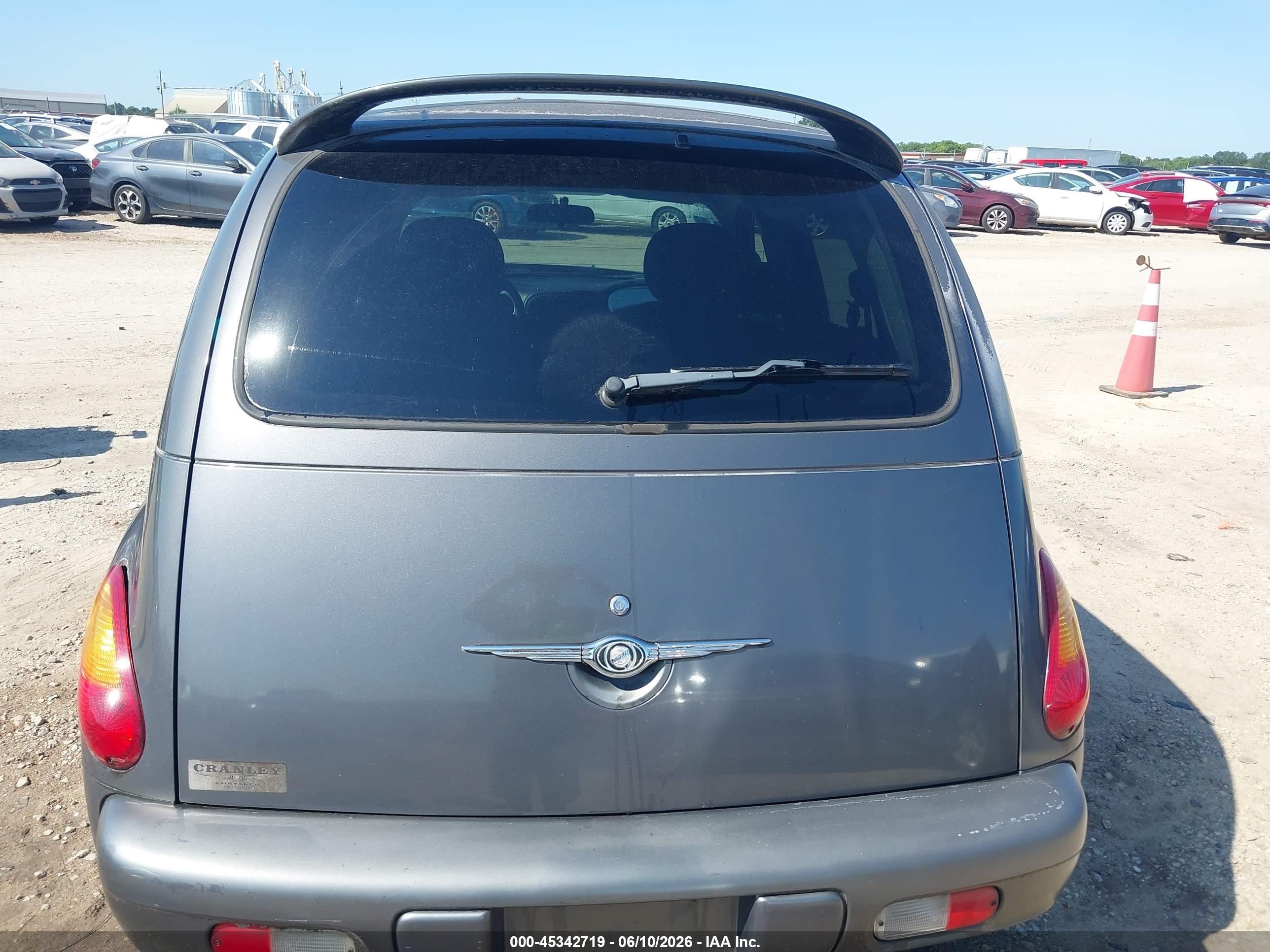 2004 Chrysler Pt Cruiser   Серый vin: 3C4FY48B34T363627