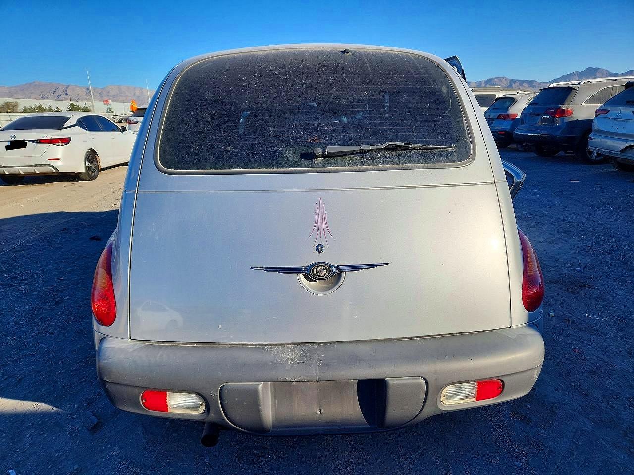 2002 Chrysler Pt Cruiser Classic Silver vin: 3C4FY48B42T307421