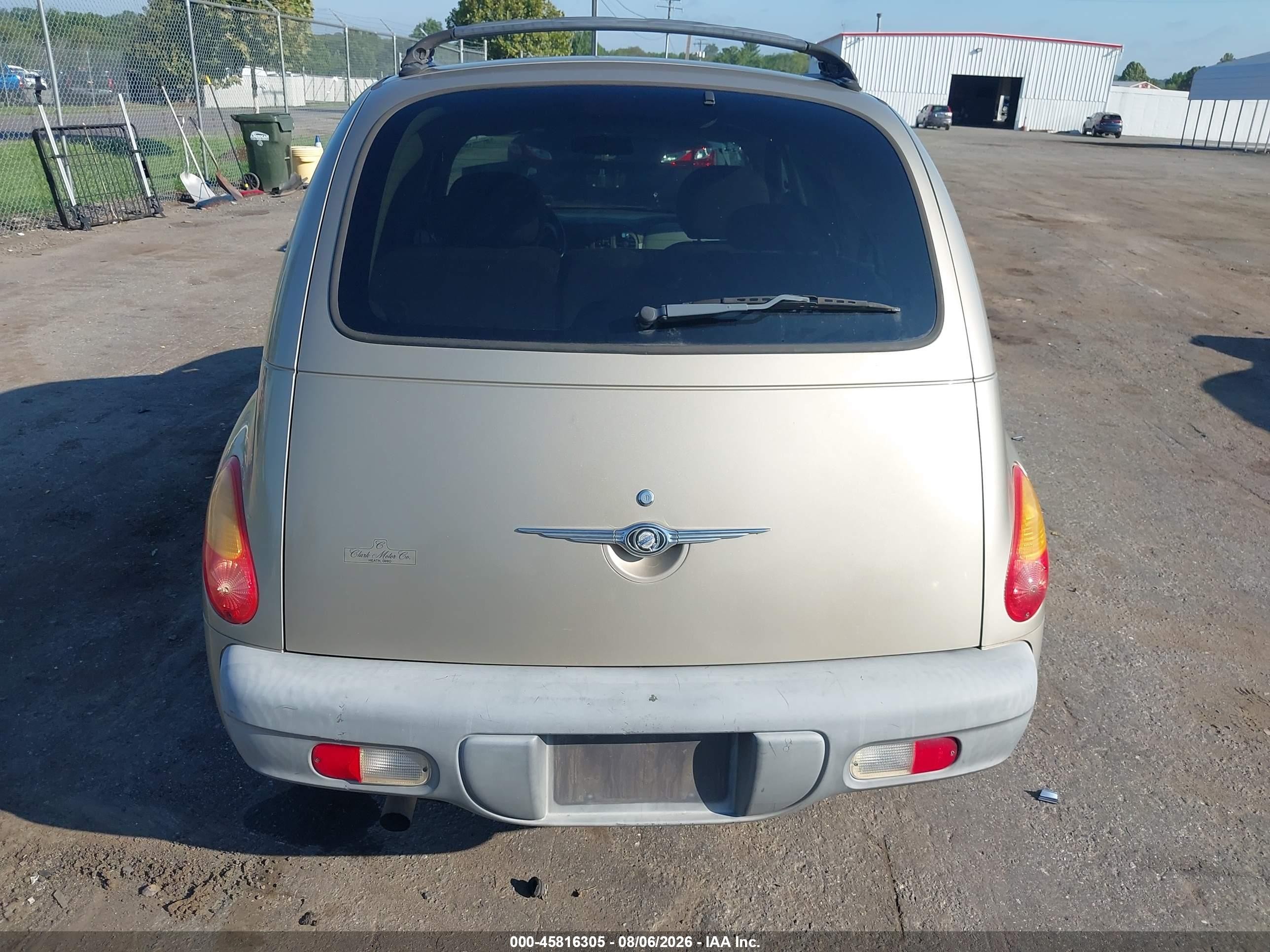 2003 Chrysler Pt Cruiser   Gold vin: 3C4FY48B43T627548